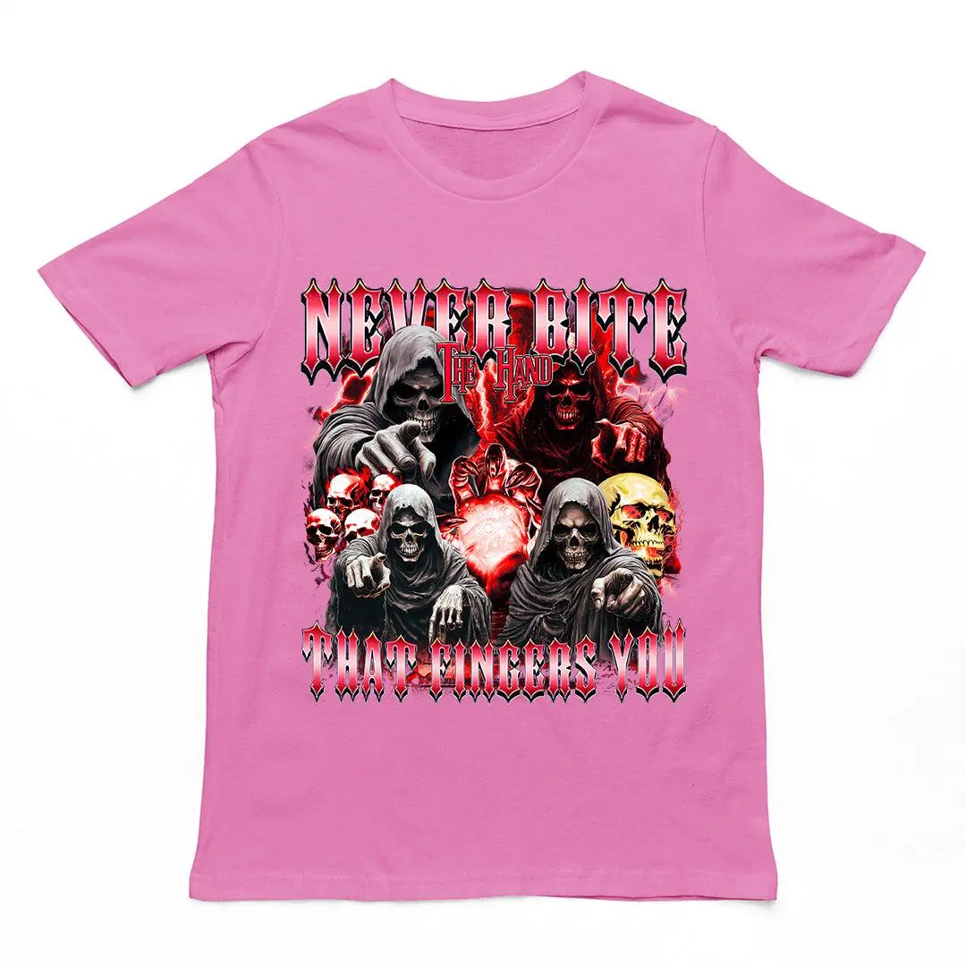 Never Bite the Hand that Fingers You T-Shirt - Image 2