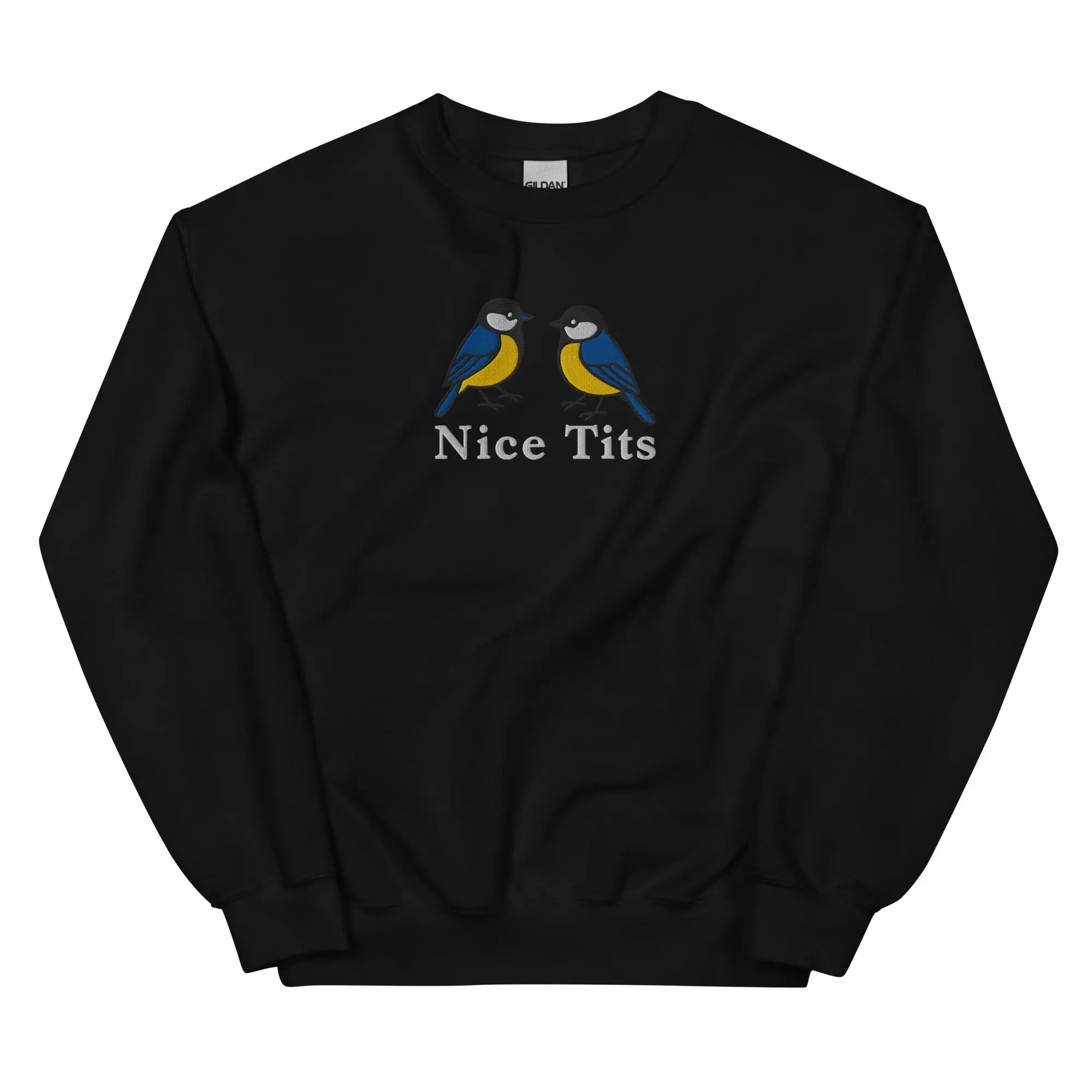 Nice Tits (embroidered) sweatshirt - Image 2