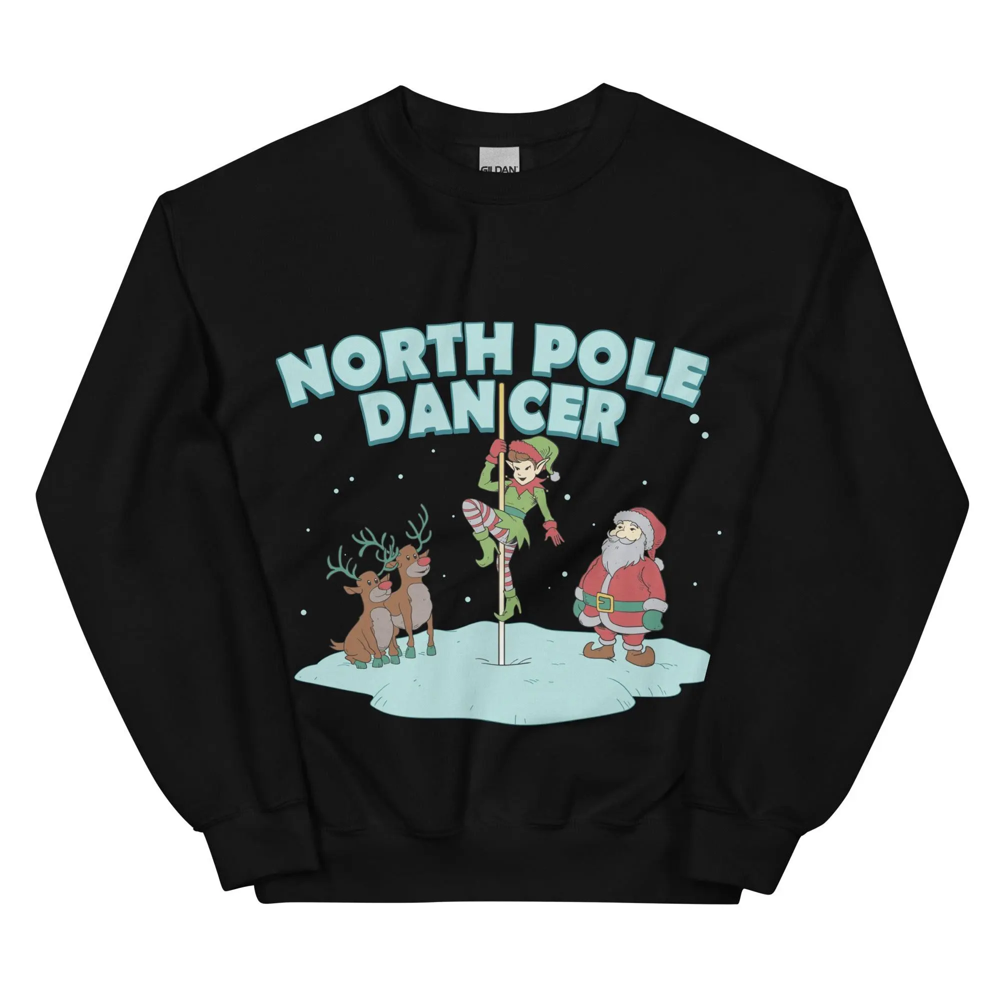 North Pole Dancer sweatshirt