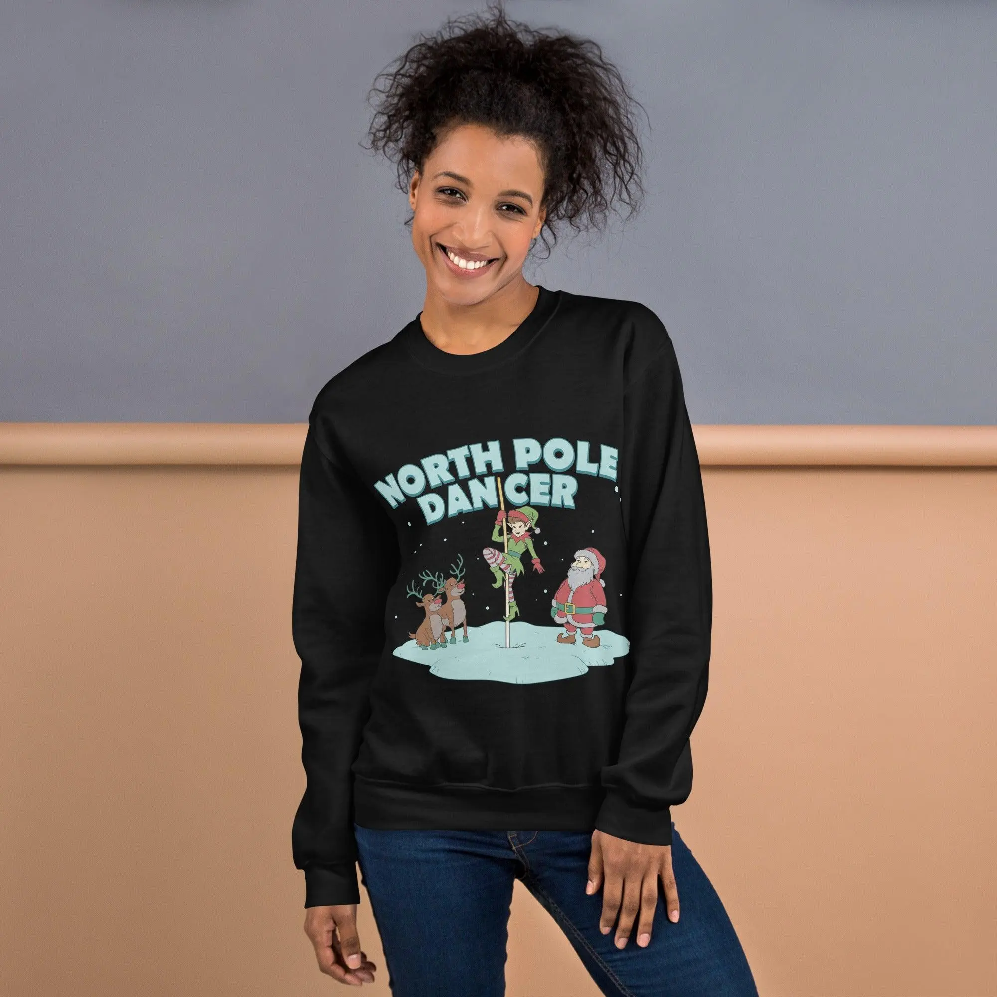 North Pole Dancer sweatshirt - Image 10