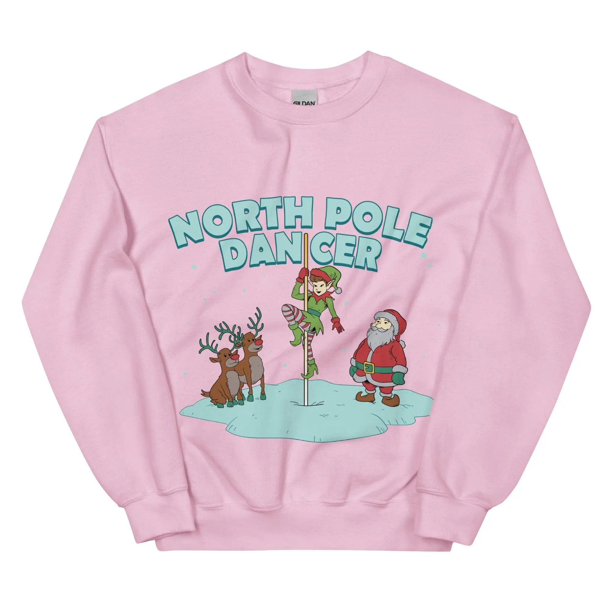 North Pole Dancer sweatshirt - Image 8