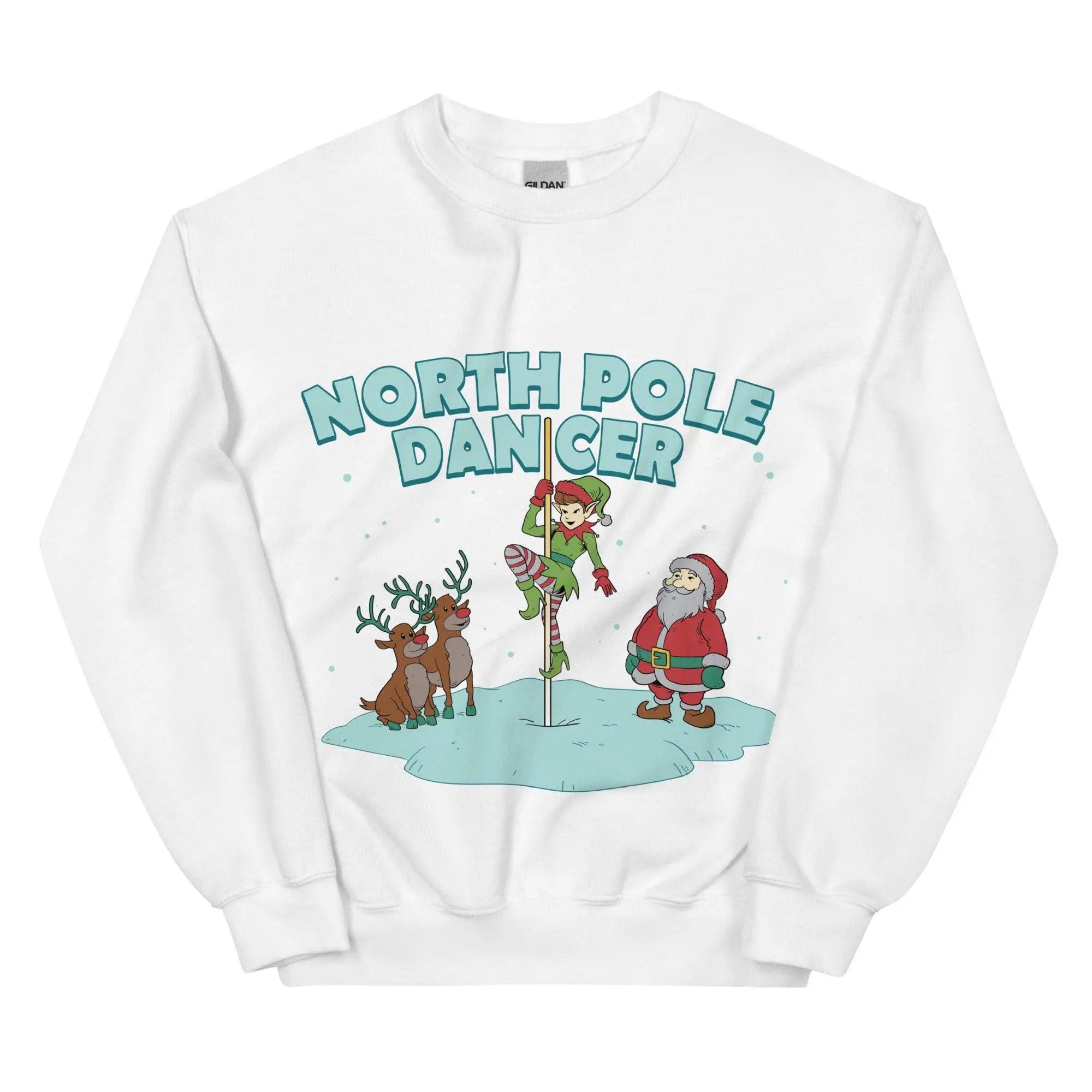 North Pole Dancer sweatshirt - Image 9