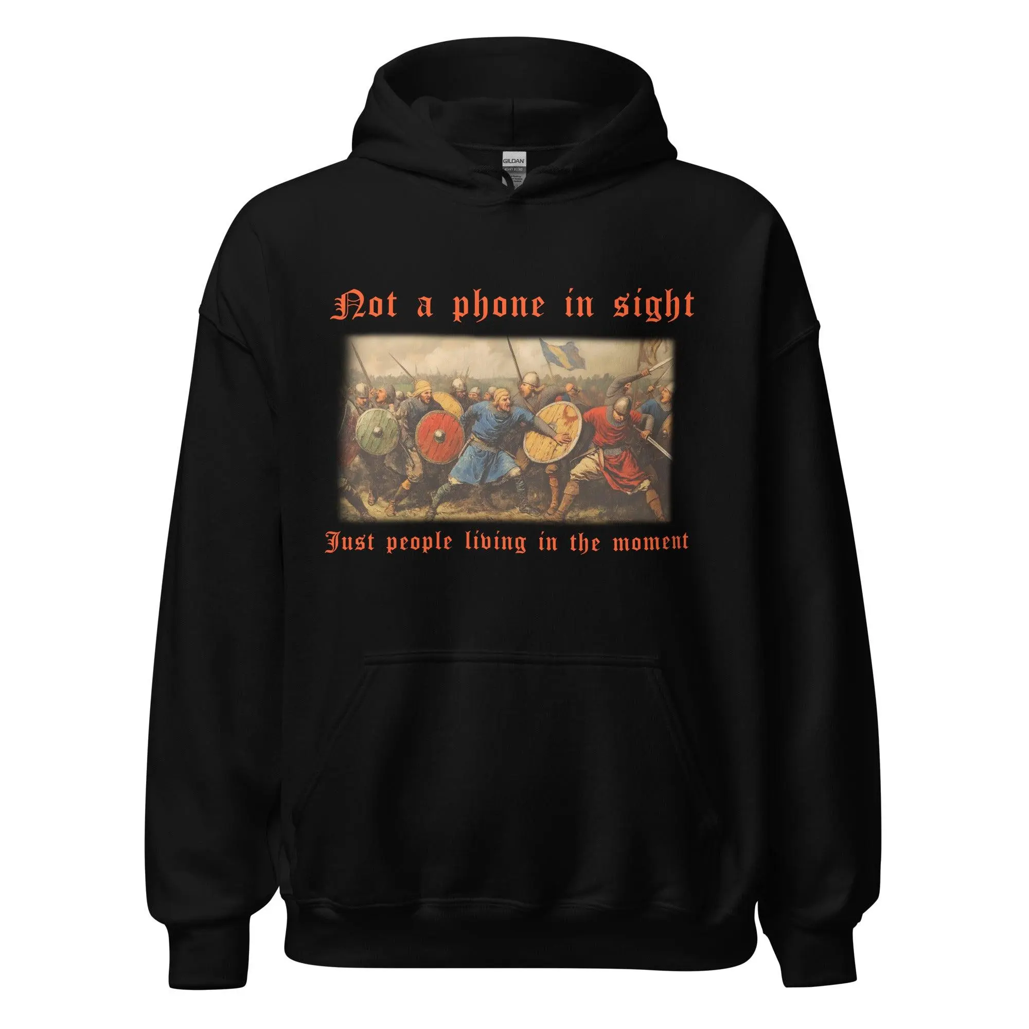 Not a phone in sight just people living in the moment Hoodie