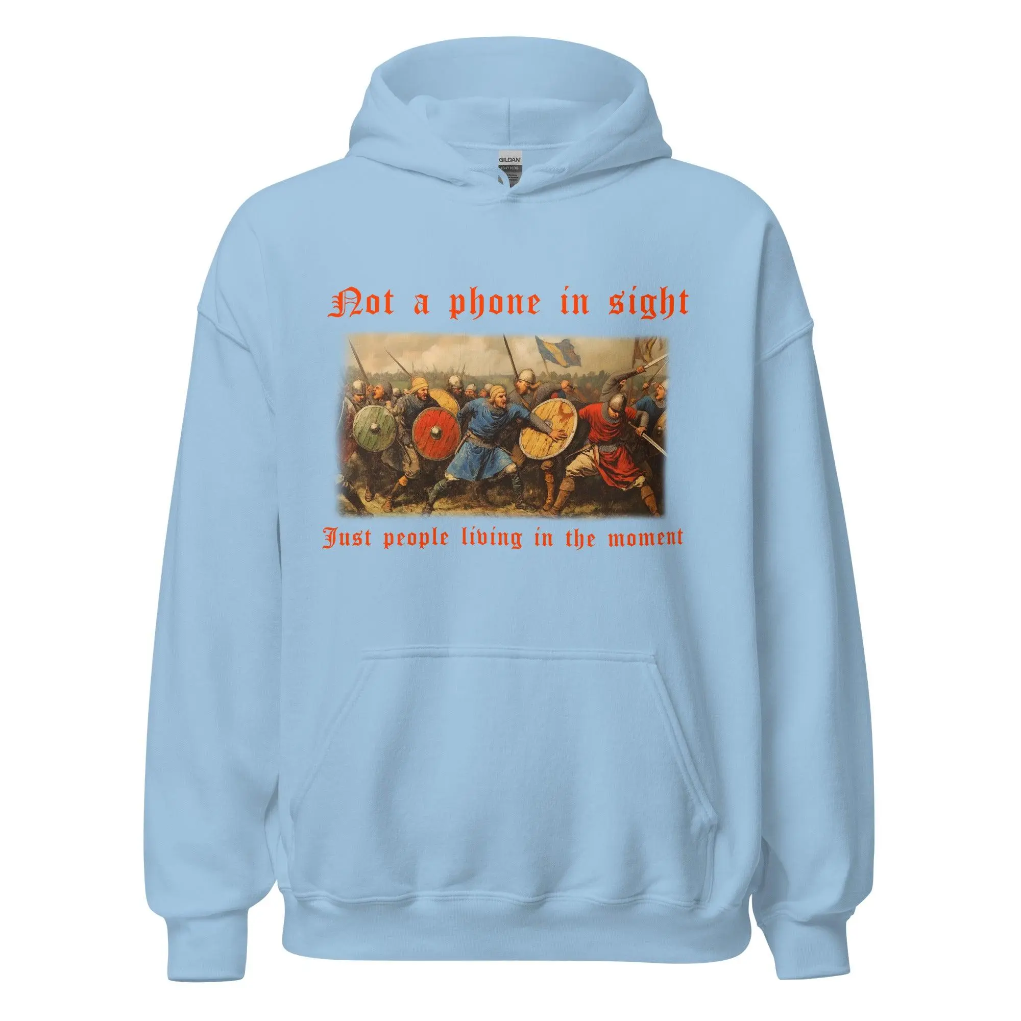 Not a phone in sight just people living in the moment Hoodie - Image 6