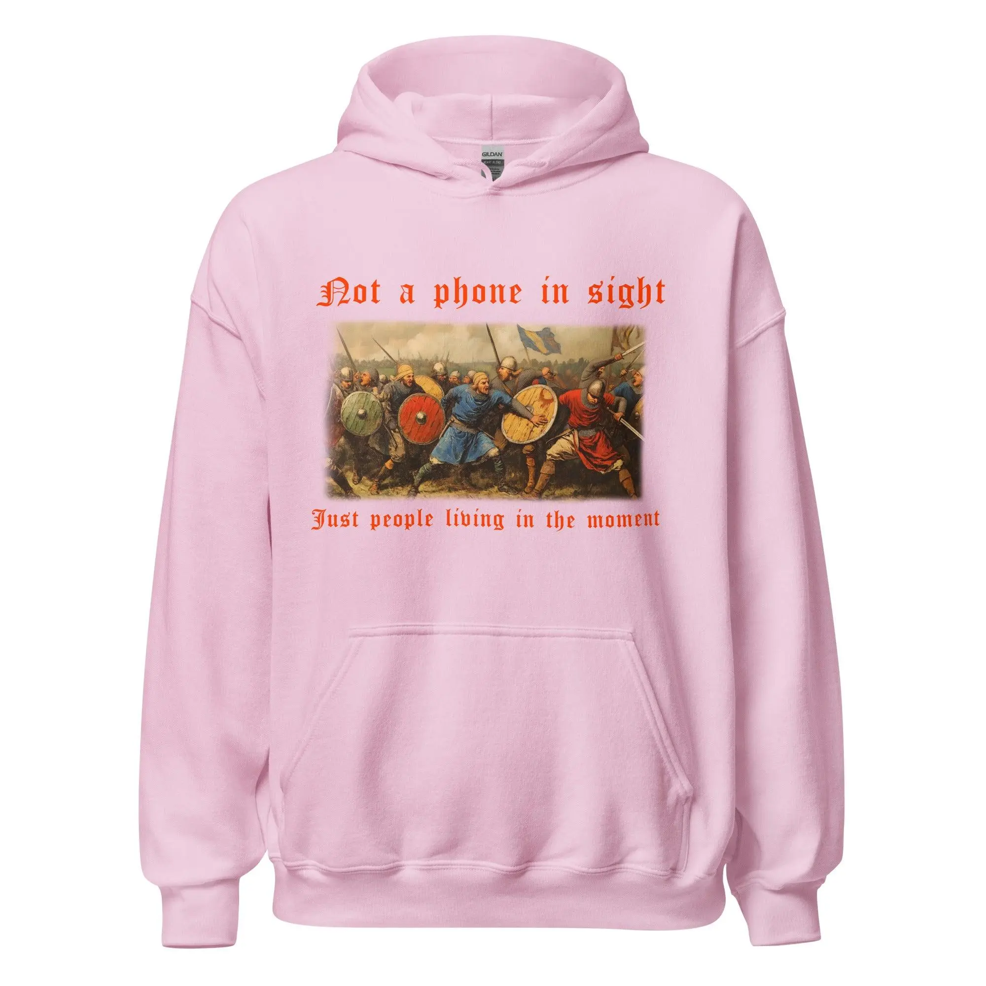 Not a phone in sight just people living in the moment Hoodie - Image 7