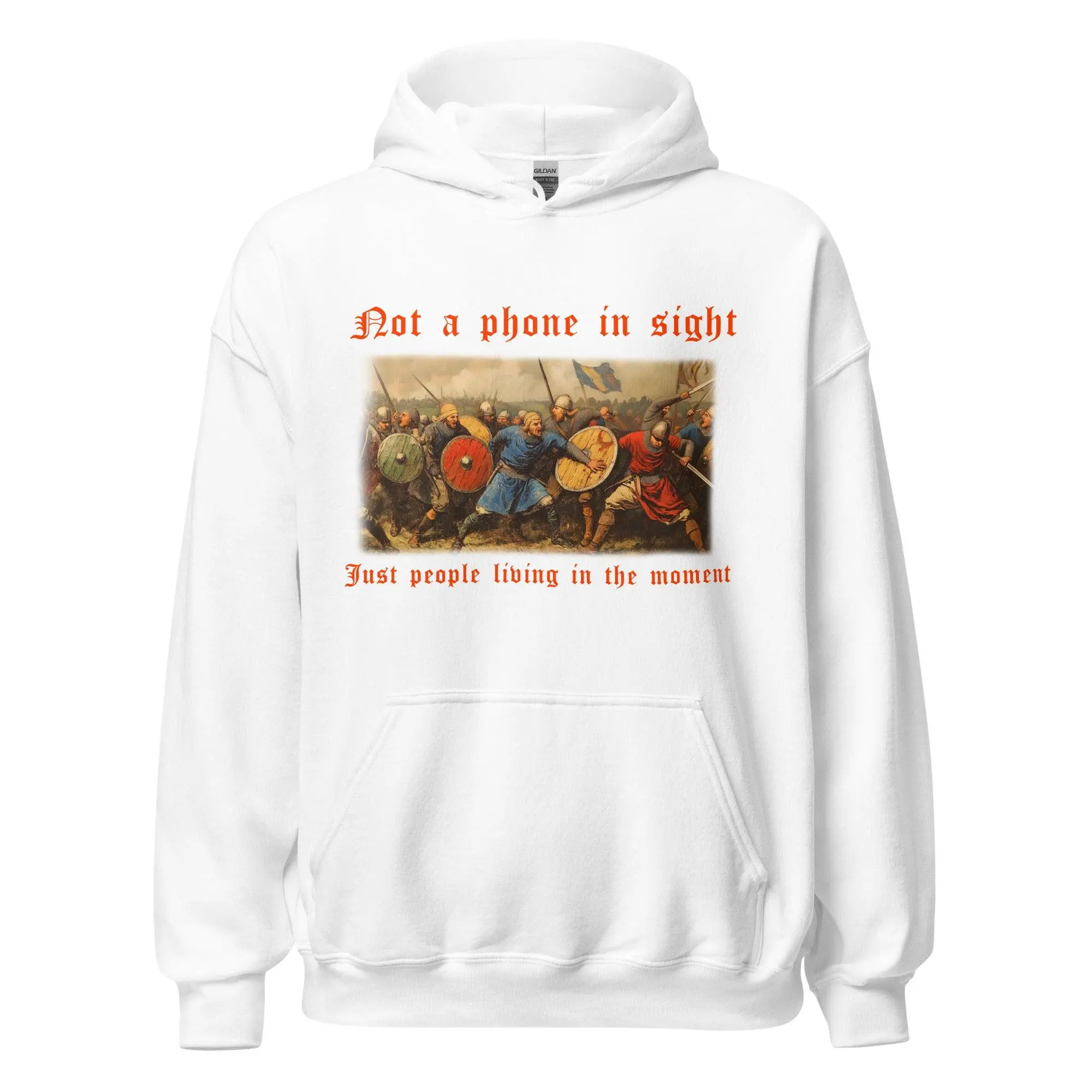 Not a phone in sight just people living in the moment Hoodie - Image 8