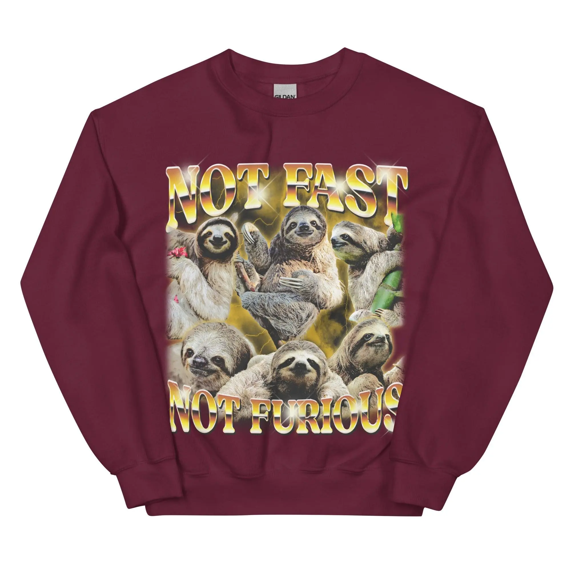 Not Fast Not Furious Sweatshirt - Image 4
