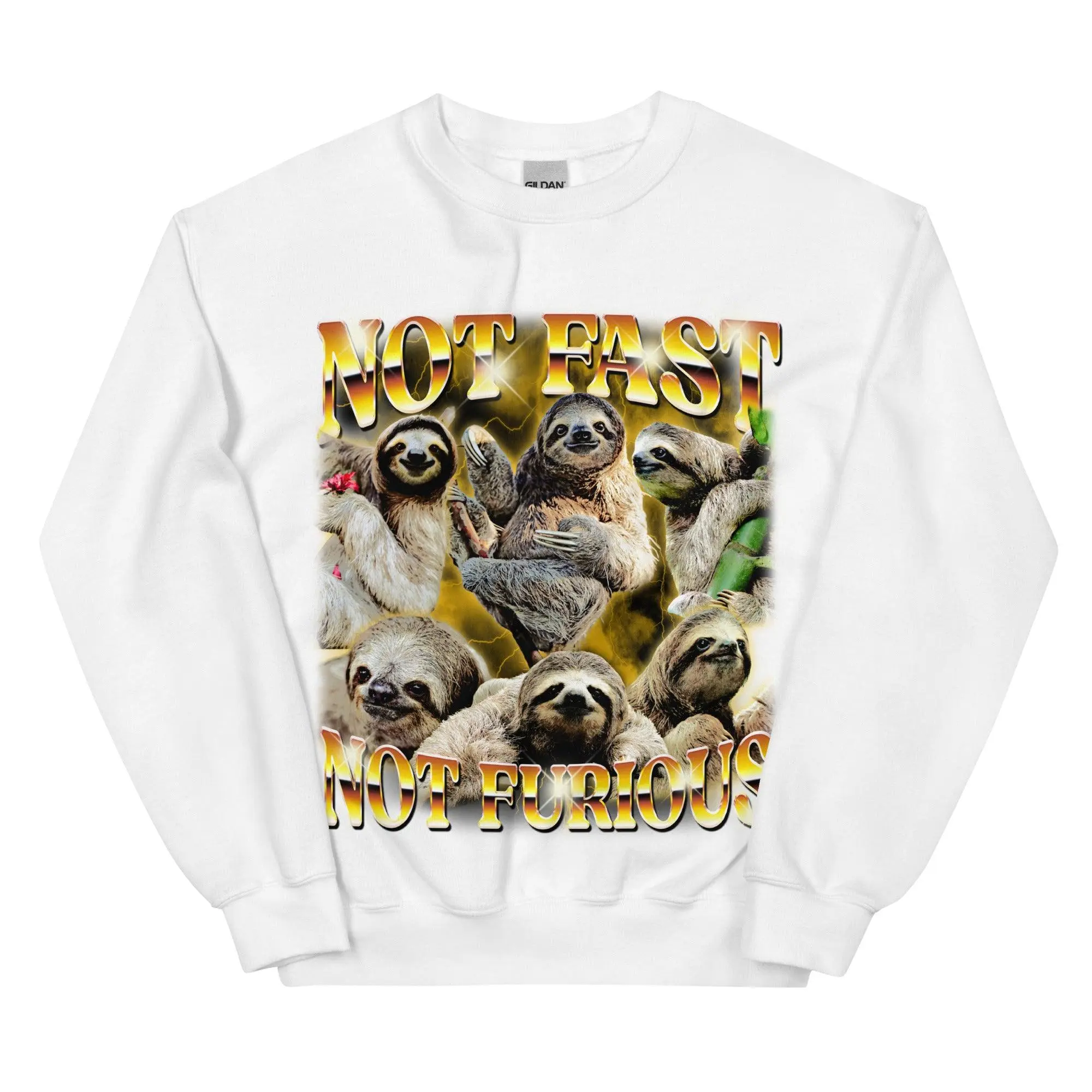 Not Fast Not Furious Sweatshirt - Image 9