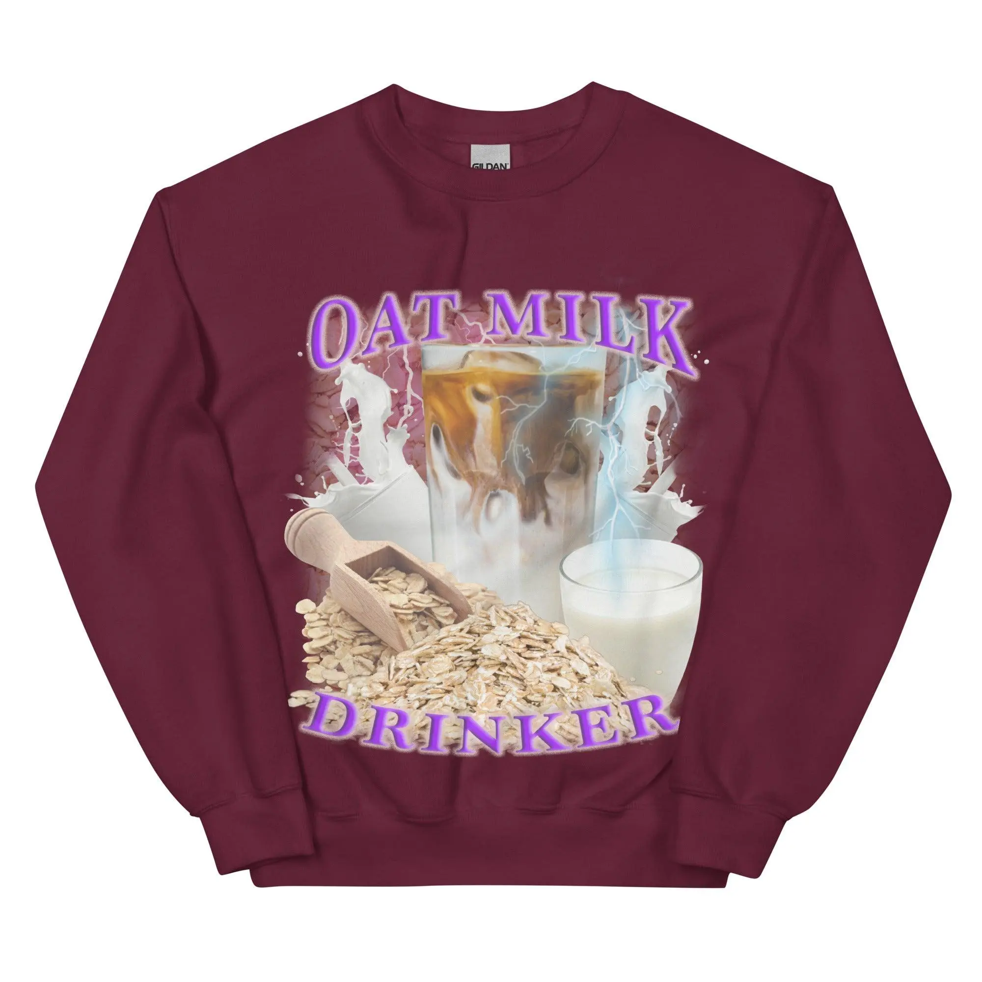 Oat Milk Drinker Sweatshirt - Image 4