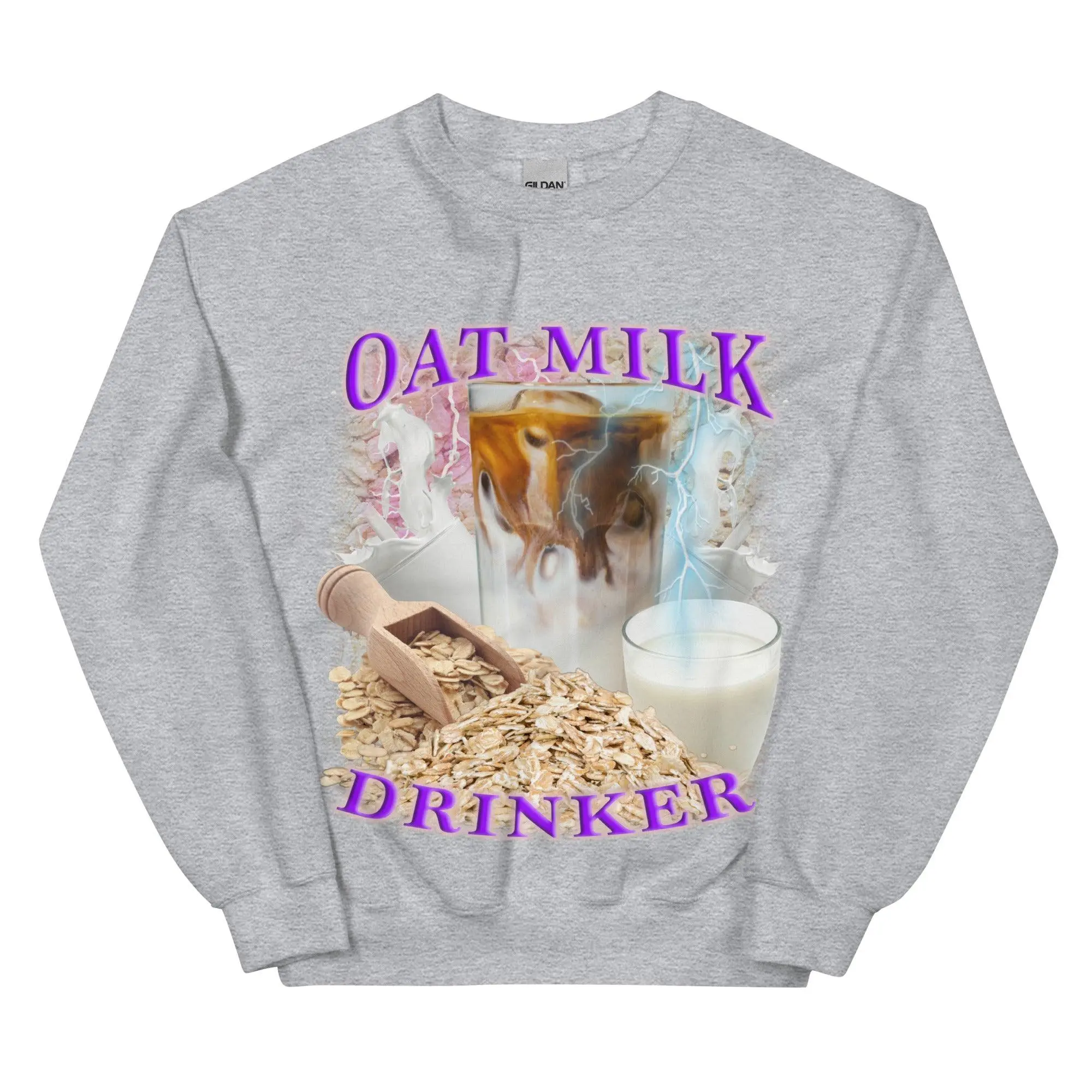 Oat Milk Drinker Sweatshirt - Image 7