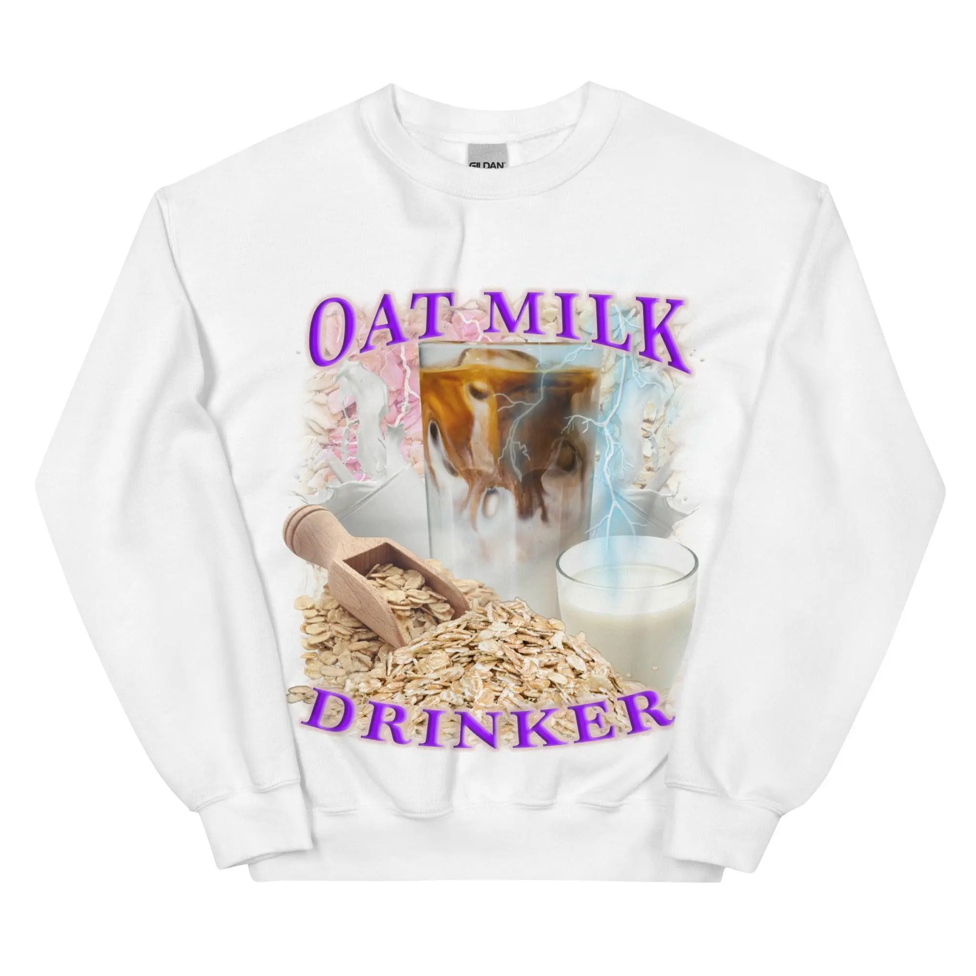 Oat Milk Drinker Sweatshirt - Image 9