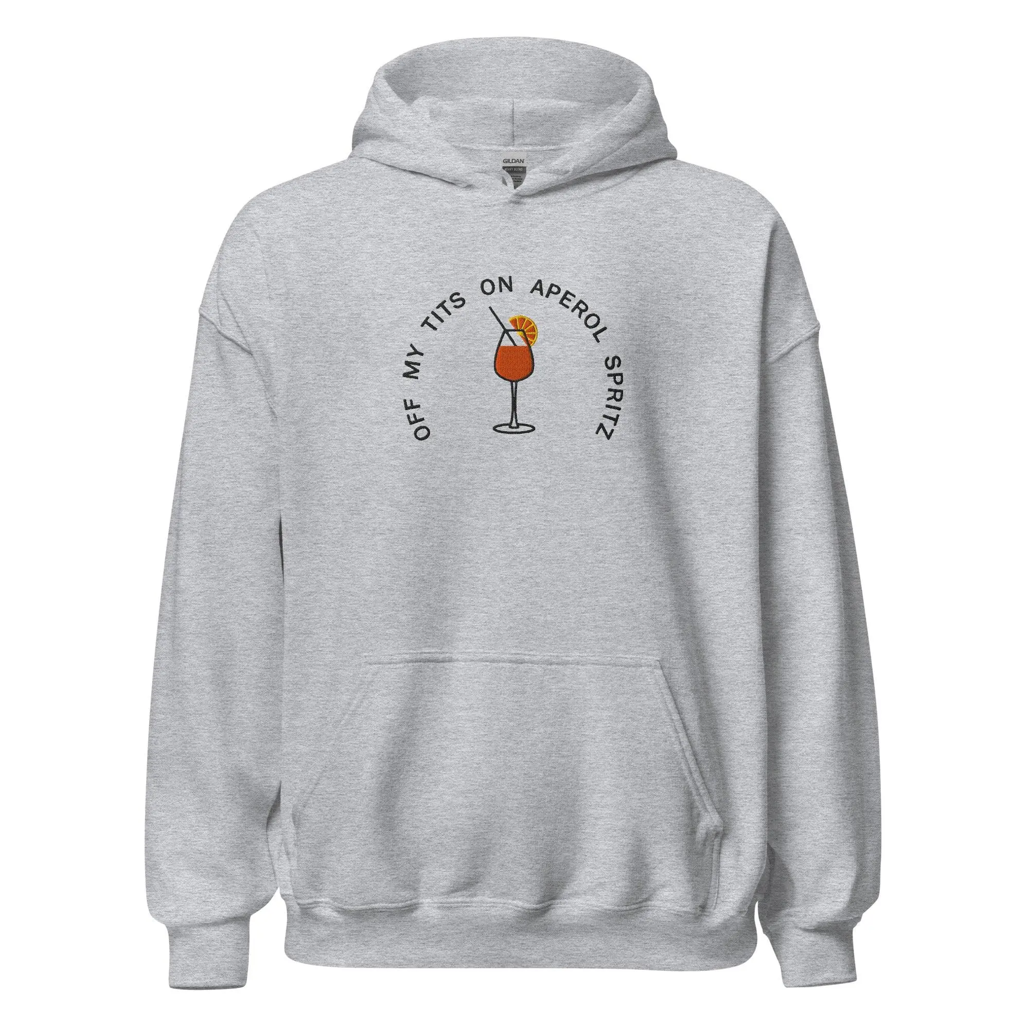 Off My Tits on Aperol Spritz Hoodie - Image 8