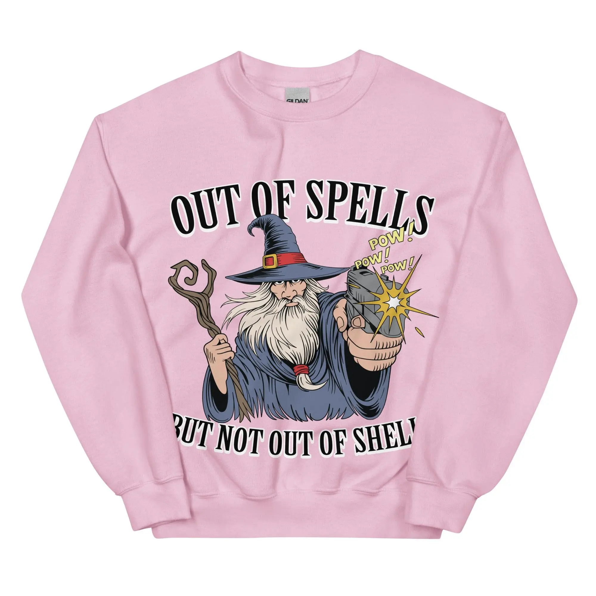 Out of Spells but Not Out of Shells sweatshirt - Image 9