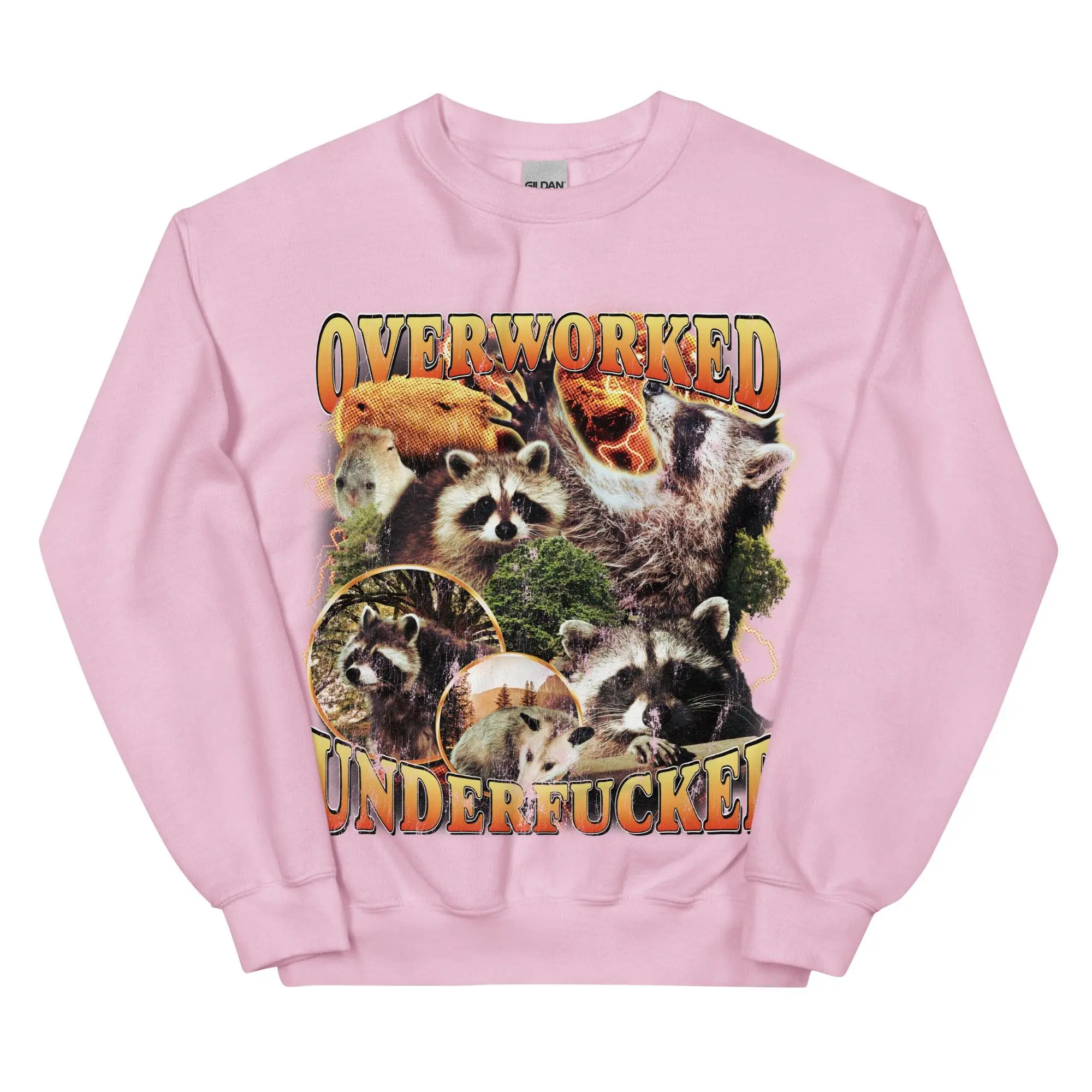 Overworked Underfucked Sweatshirt - Image 8