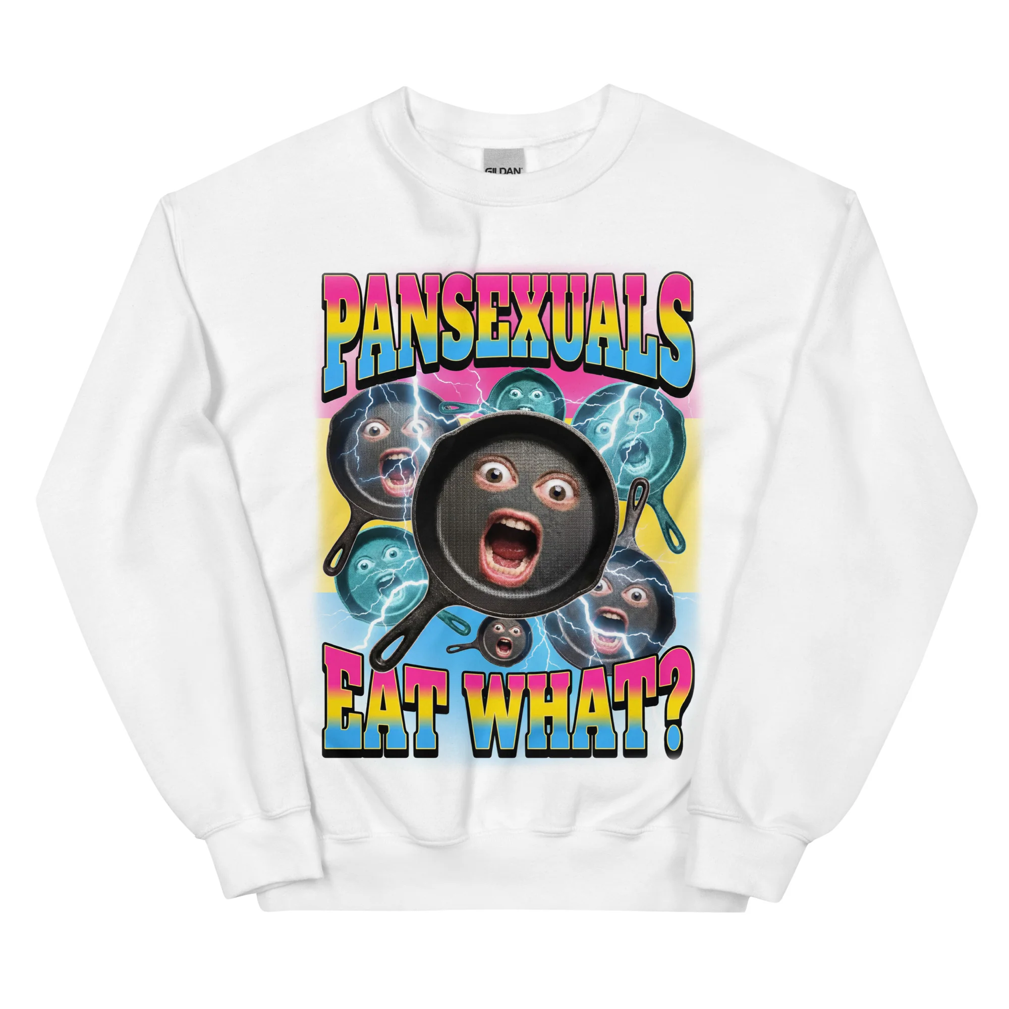 Pansexuals eat what? sweatshirt - Image 9