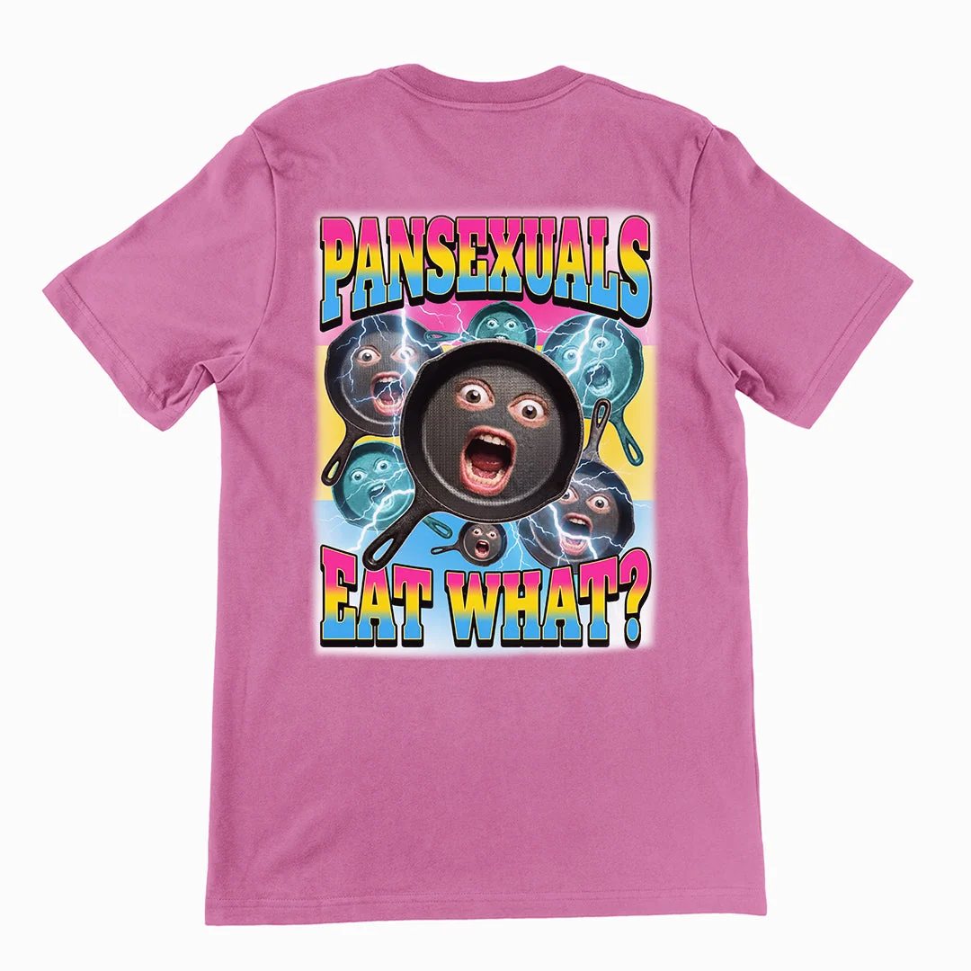 Pansexuals eat what T-Shirt (backprint) - Image 2