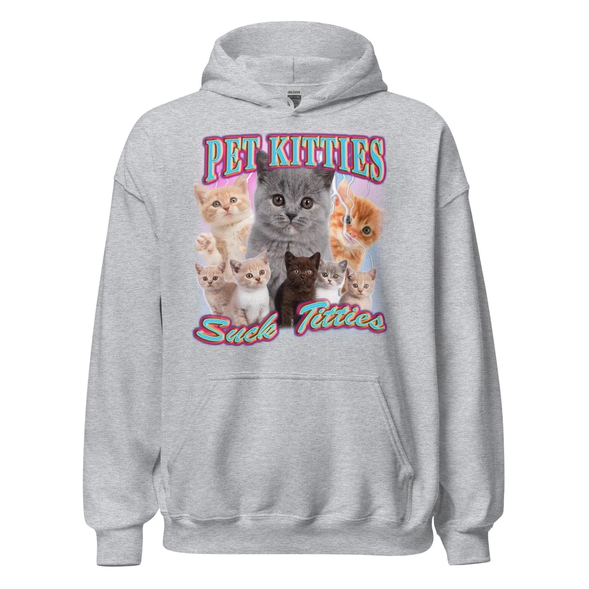Pet Kitties Suck Titties Hoodie - Image 2