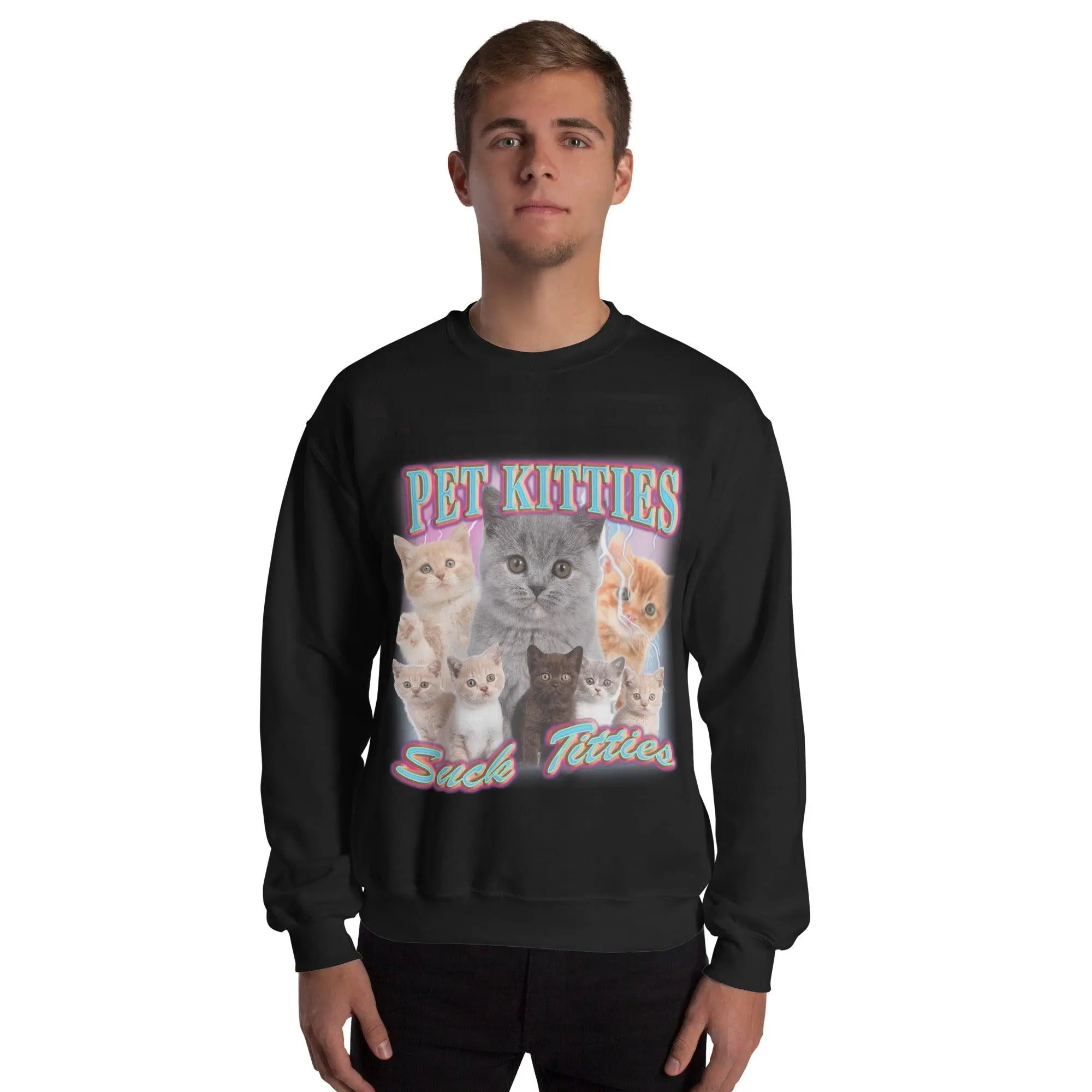 Pet Kitties Suck Titties Sweatshirt - Image 10