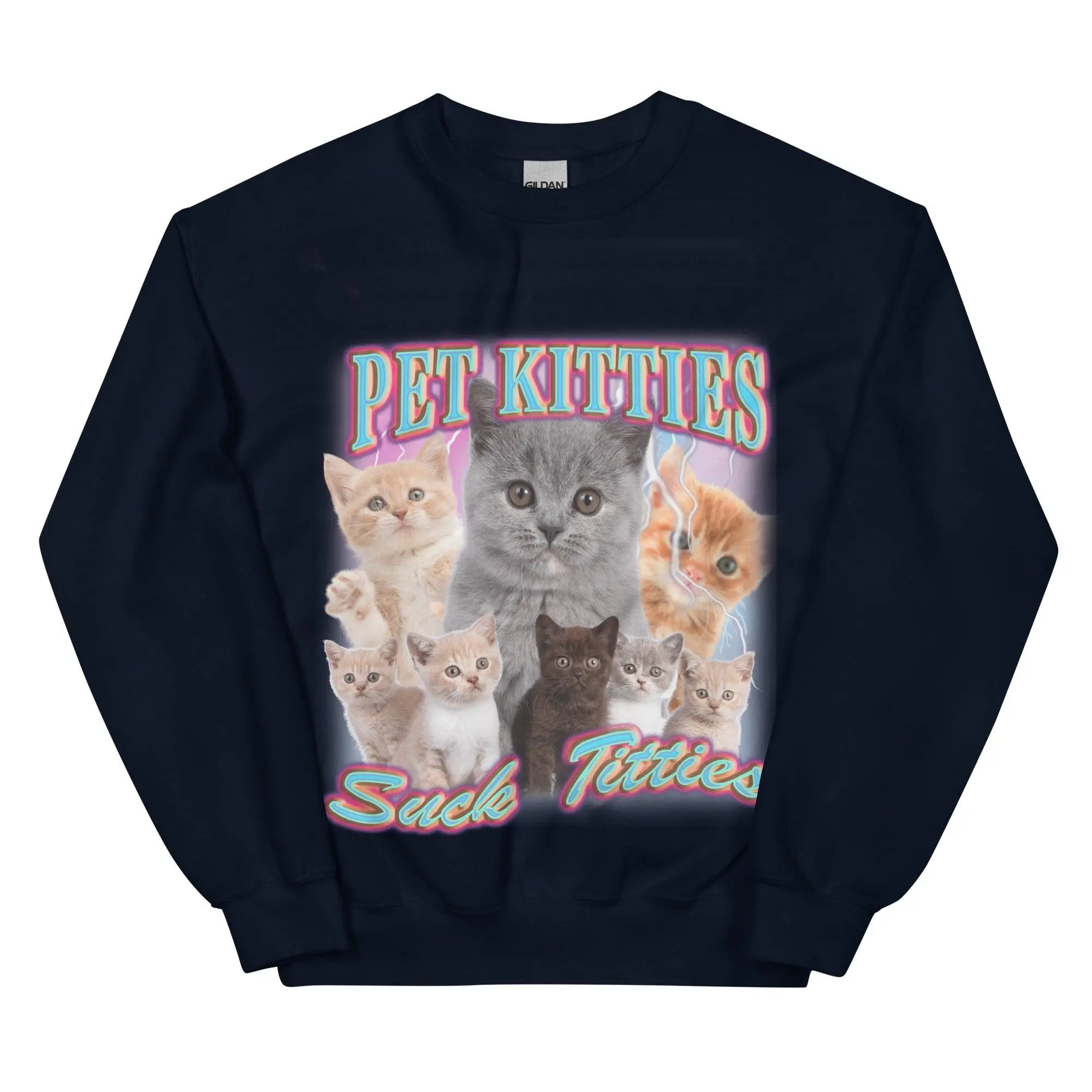 Pet Kitties Suck Titties Sweatshirt - Image 2