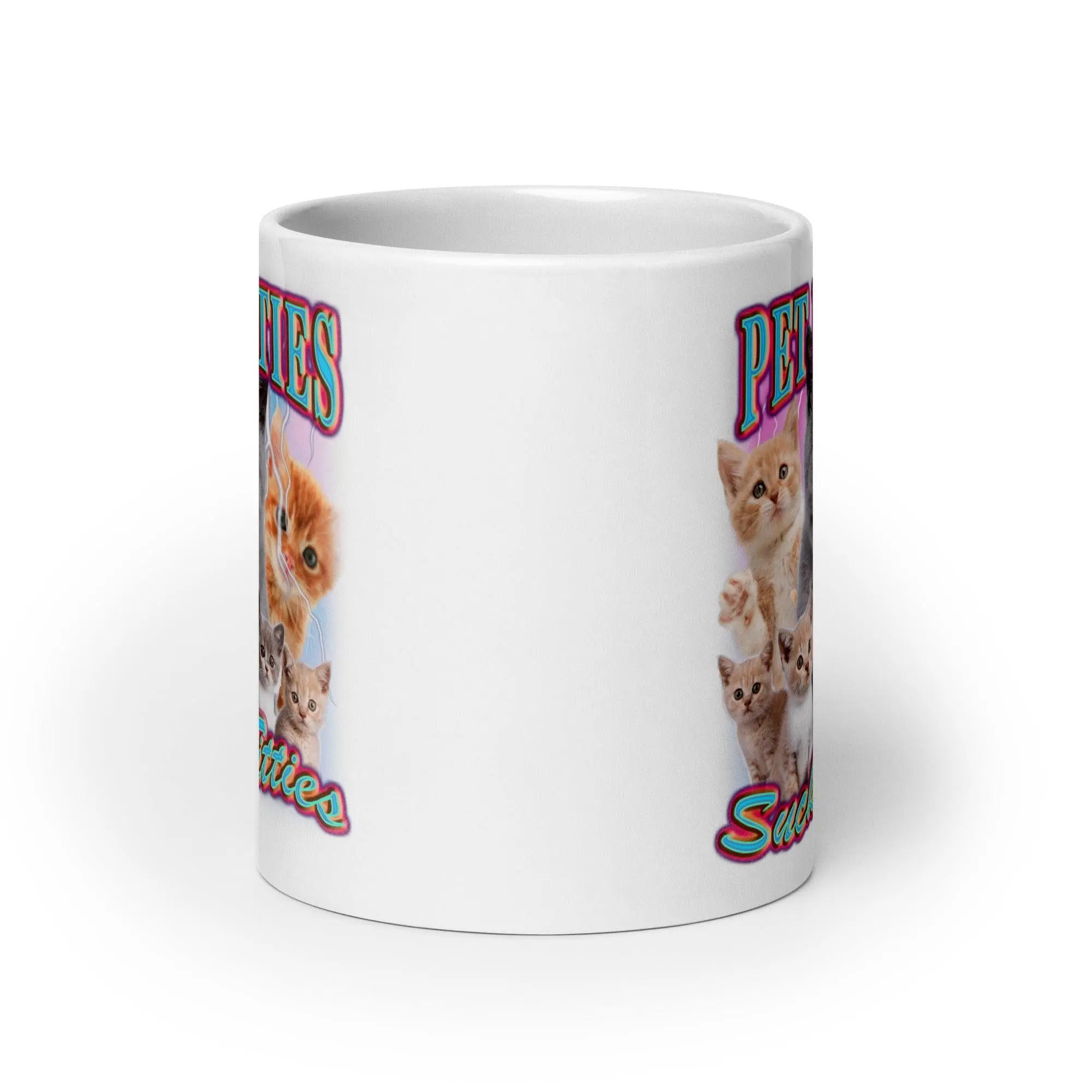 Pet Kitties Suck Titties White glossy mug - Image 10