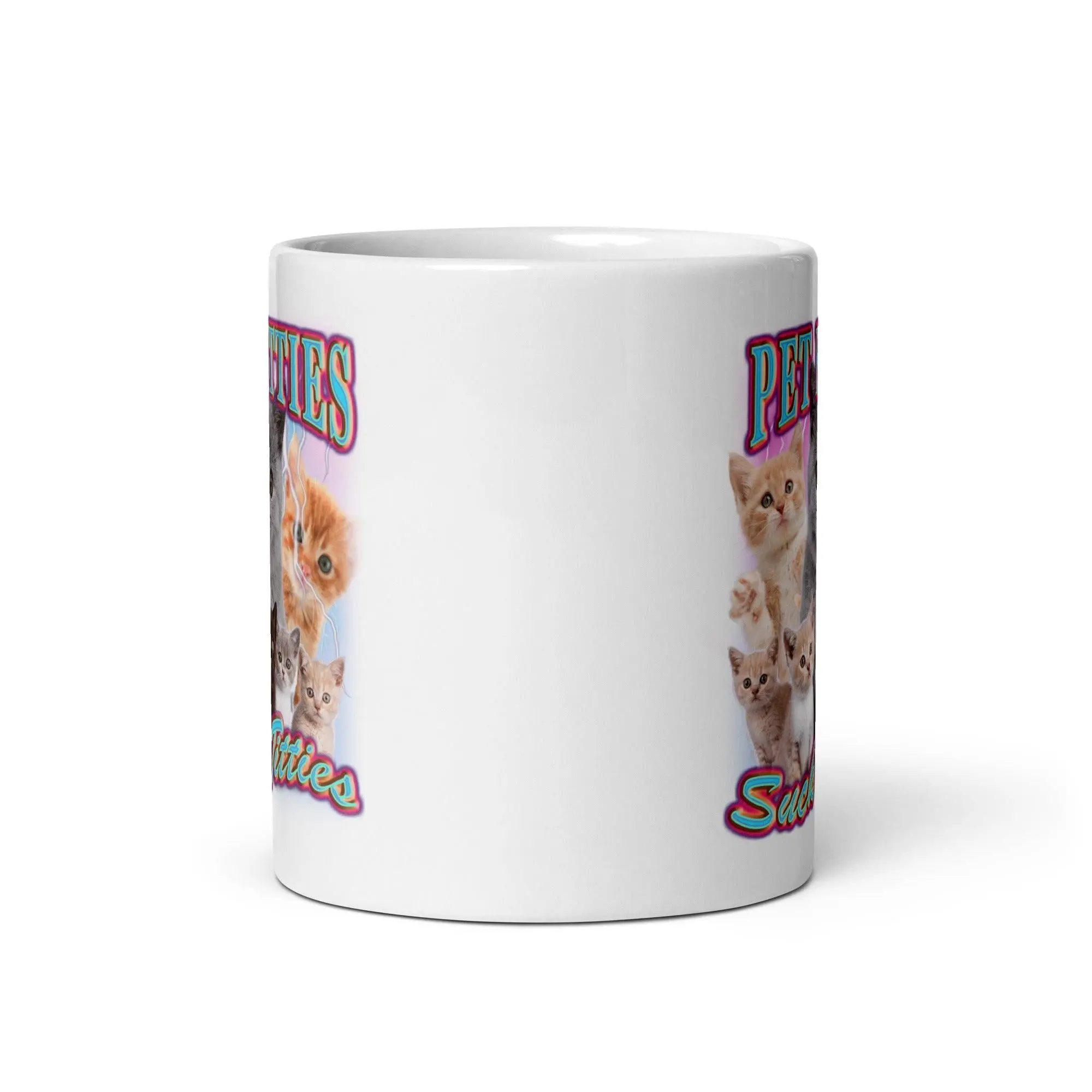 Pet Kitties Suck Titties White glossy mug - Image 5