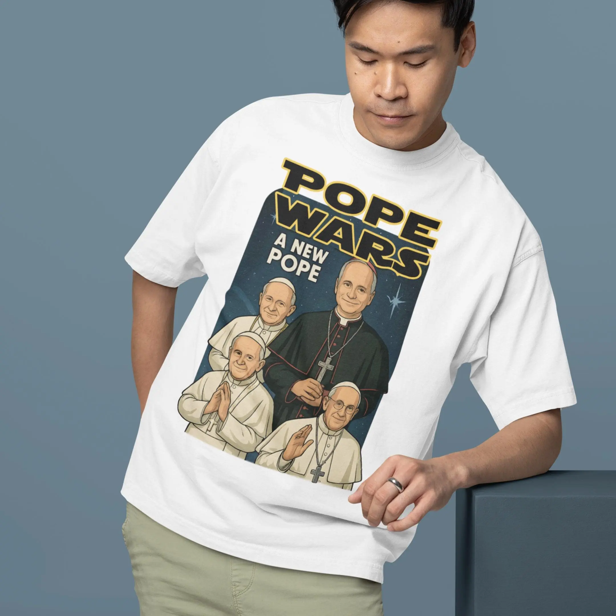 Pope Wars: A New Pope t-shirt - Image 7