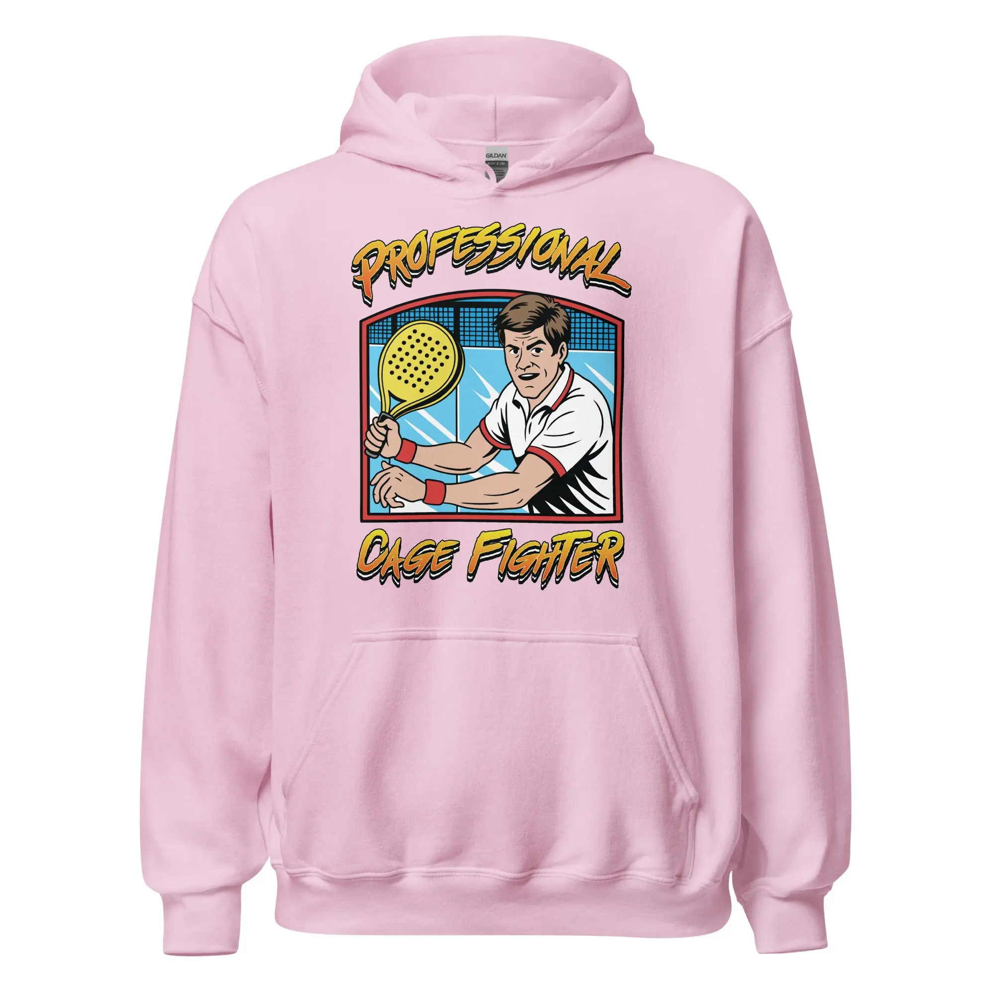 Professional Cage Fighter (padel) Hoodie - Image 6