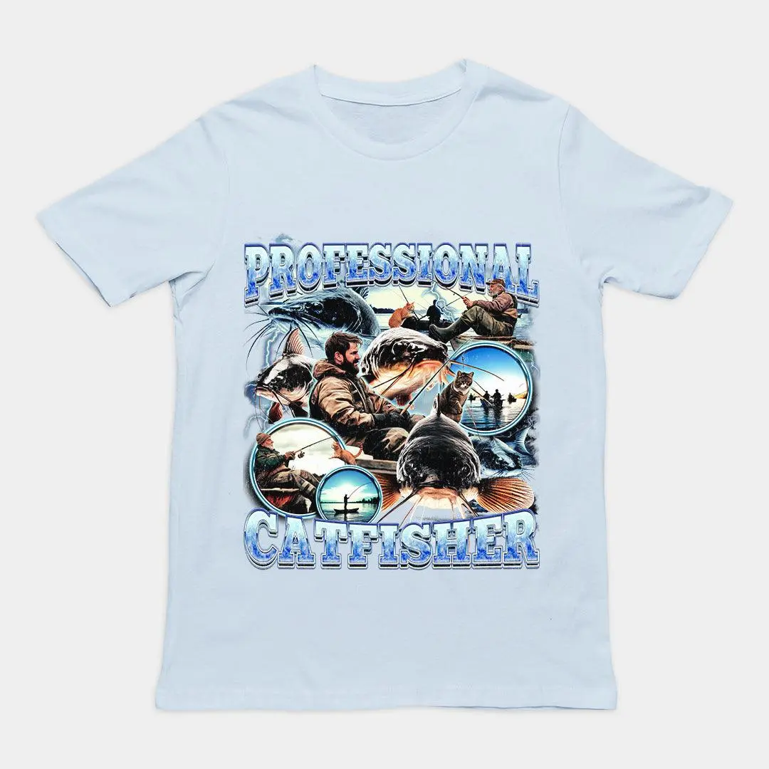 Professional Catfisher T-Shirt - Image 5