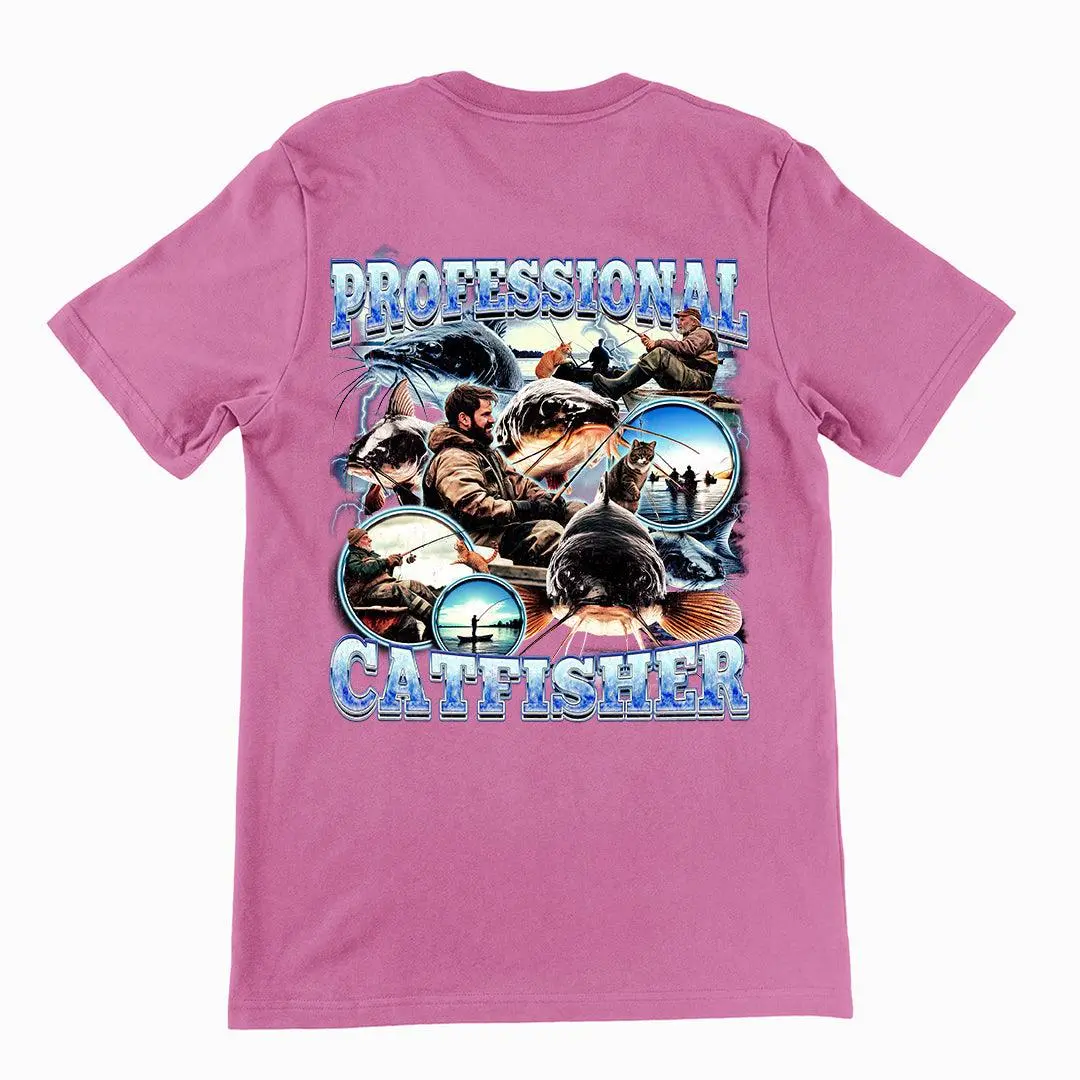 Professional Catfisher t-shirt (backprint) - Image 2