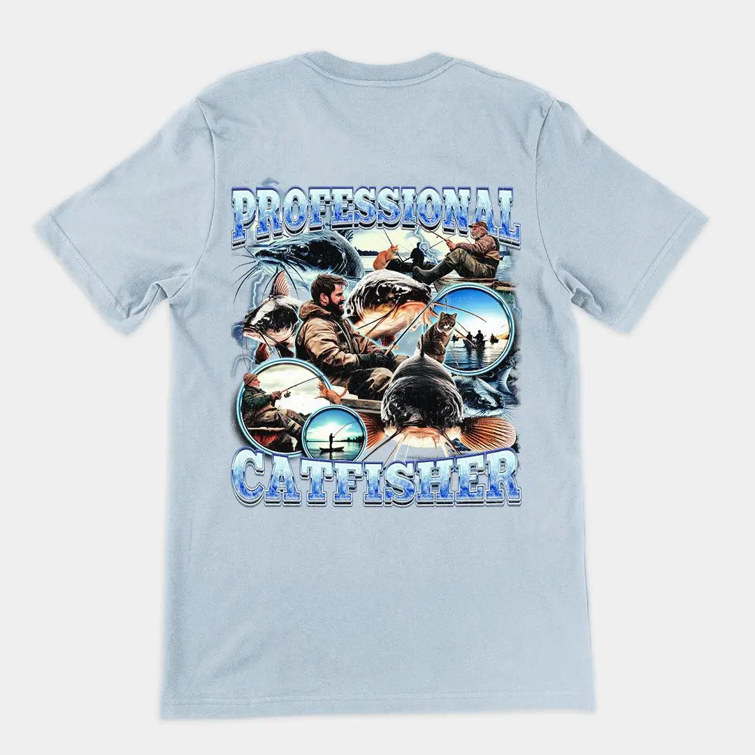Professional Catfisher t-shirt (backprint) - Image 4