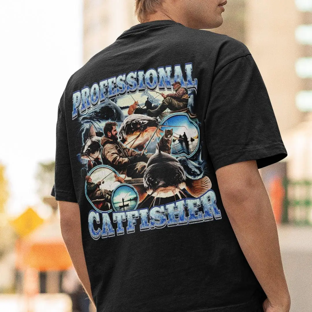 Professional Catfisher t-shirt (backprint) - Image 7