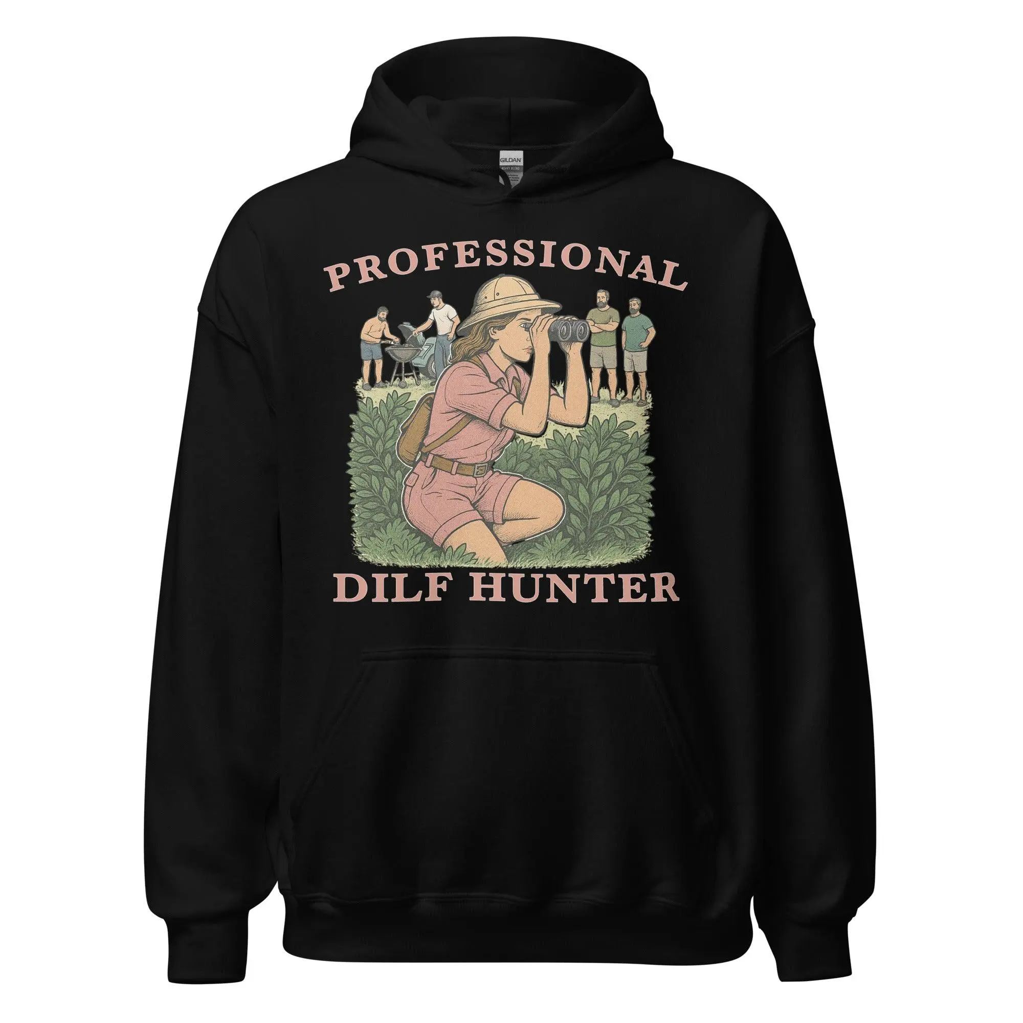 Professional Dilf Hunter Hoodie