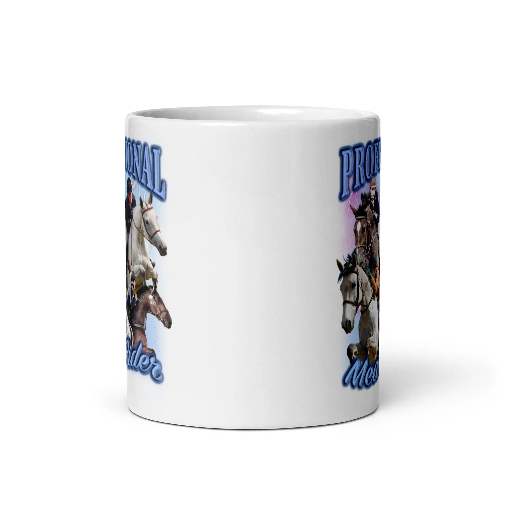 Professional Meat Rider White glossy mug - Image 5