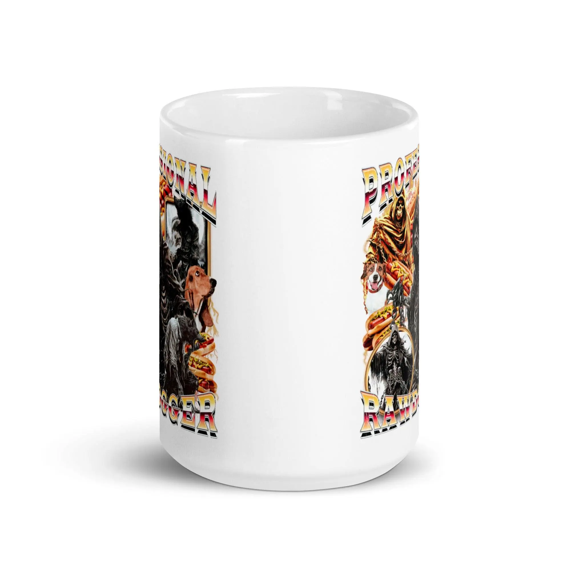 Professional Rawdogger White glossy mug - Image 8