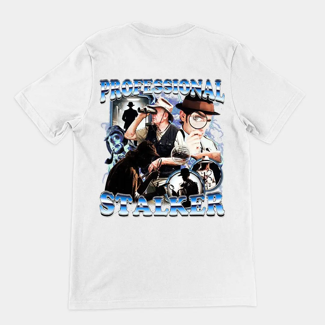 Professional Stalker t-shirt (backprint) - Image 6