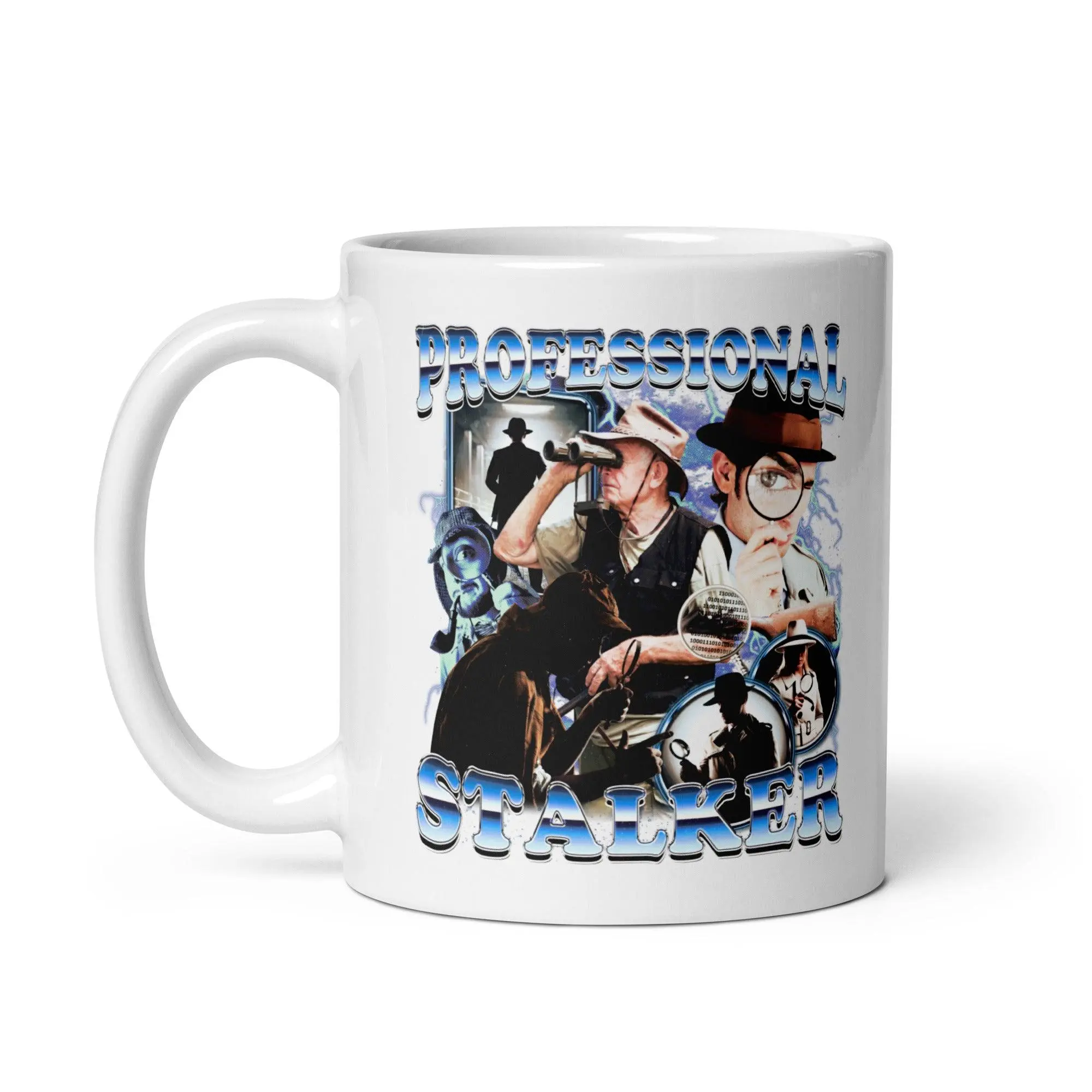 Professional Stalker White glossy mug - Image 2