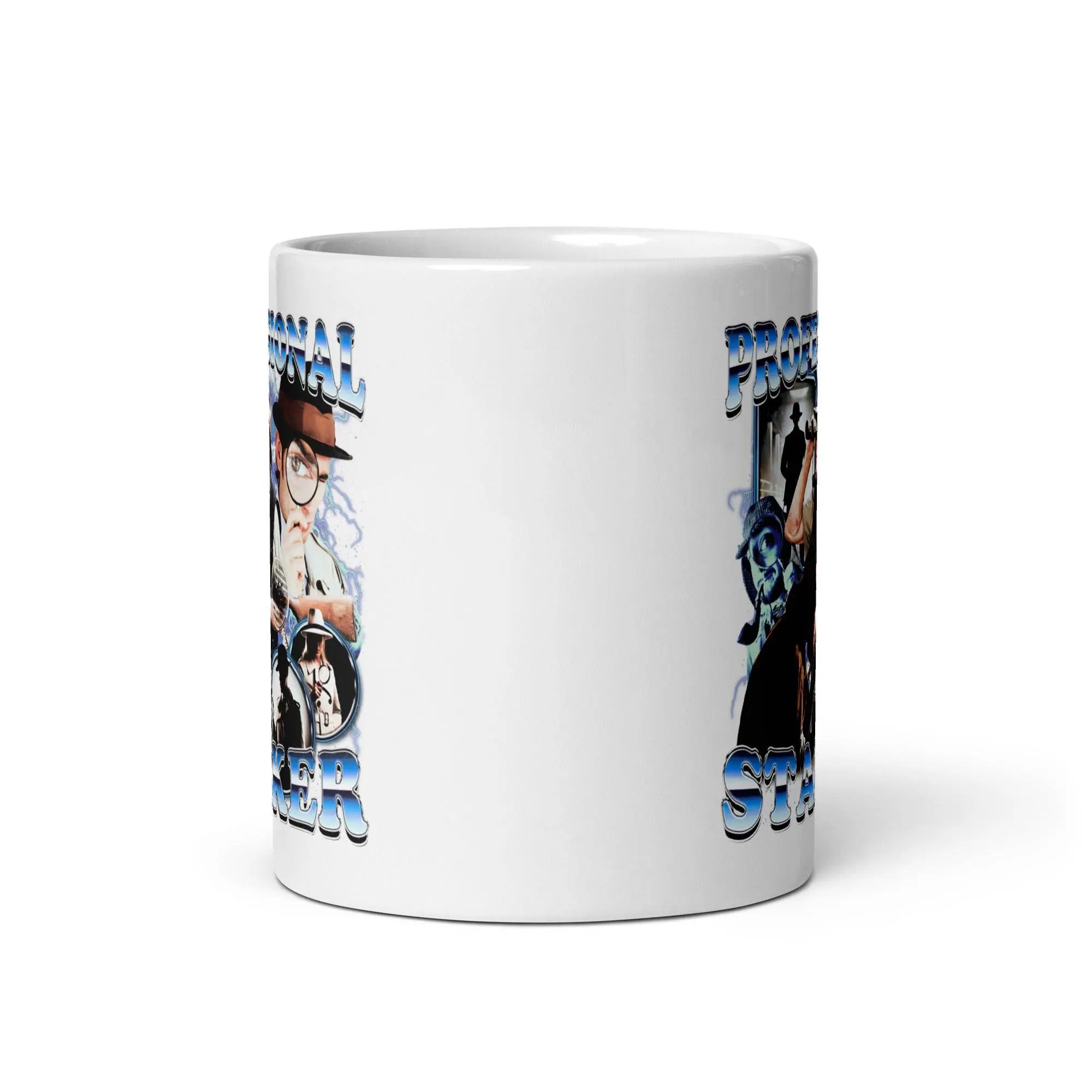 Professional Stalker White glossy mug - Image 3
