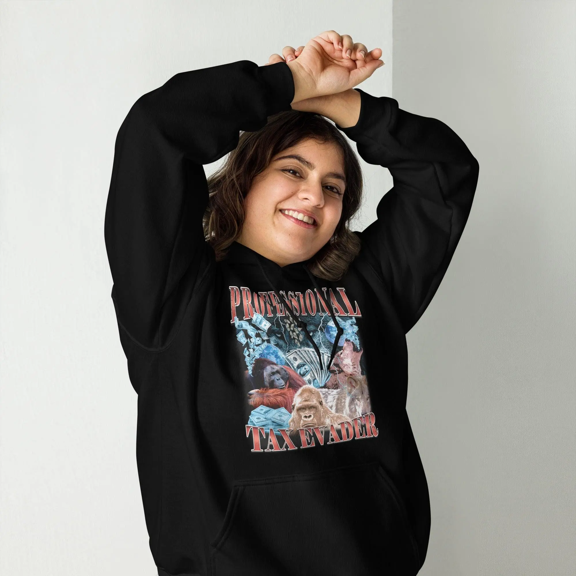 Professional Tax Evader Hoodie - Image 8
