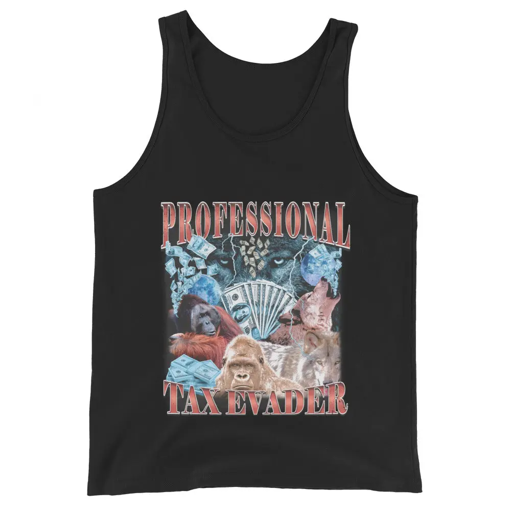 Professional Tax Evader Tank Top