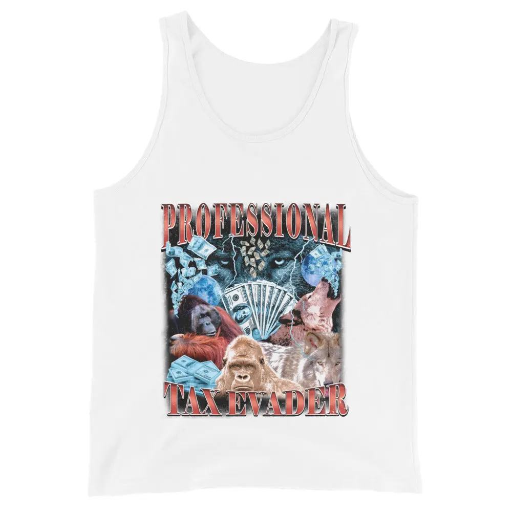 Professional Tax Evader Tank Top - Image 2