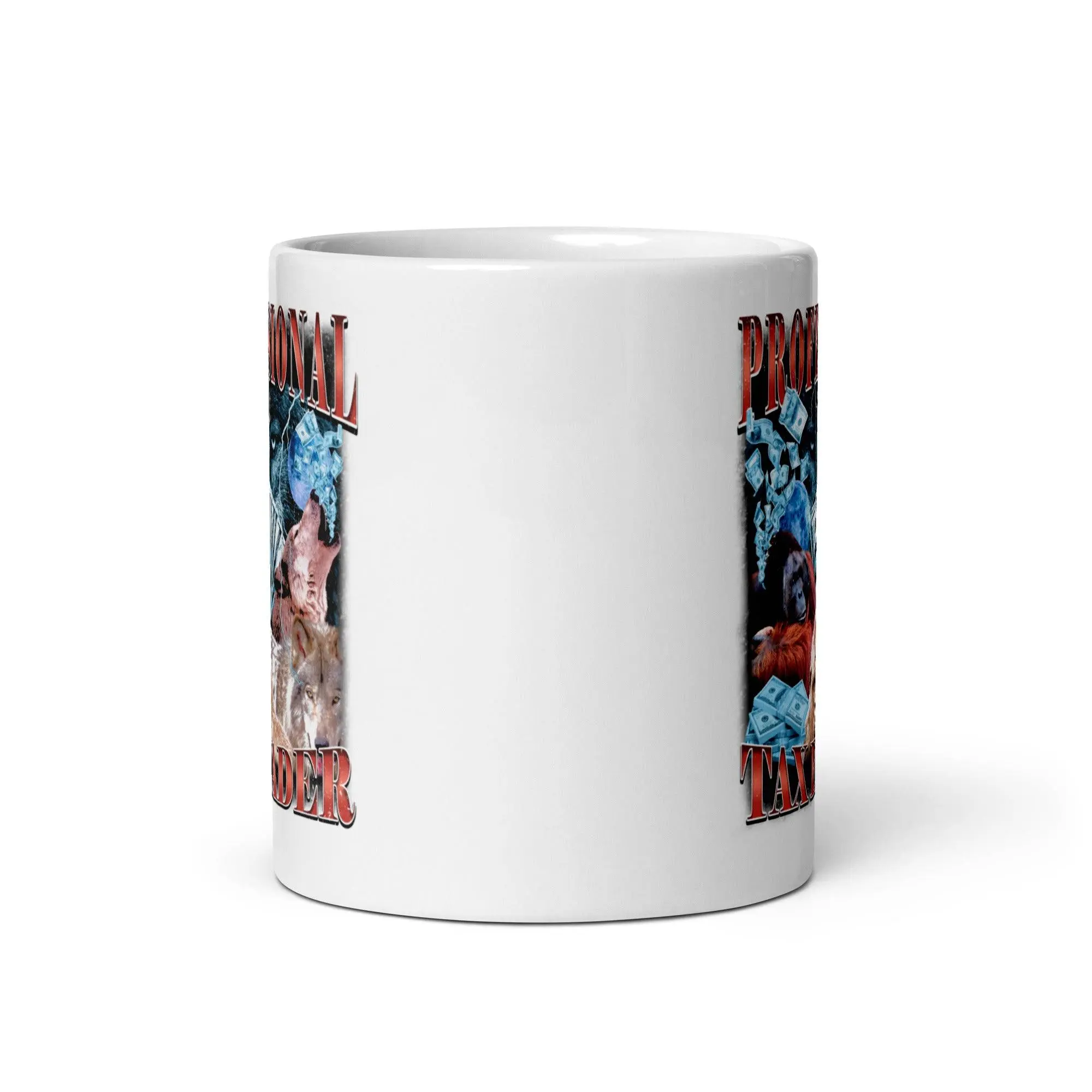 Professional Tax Evader White glossy mug - Image 4