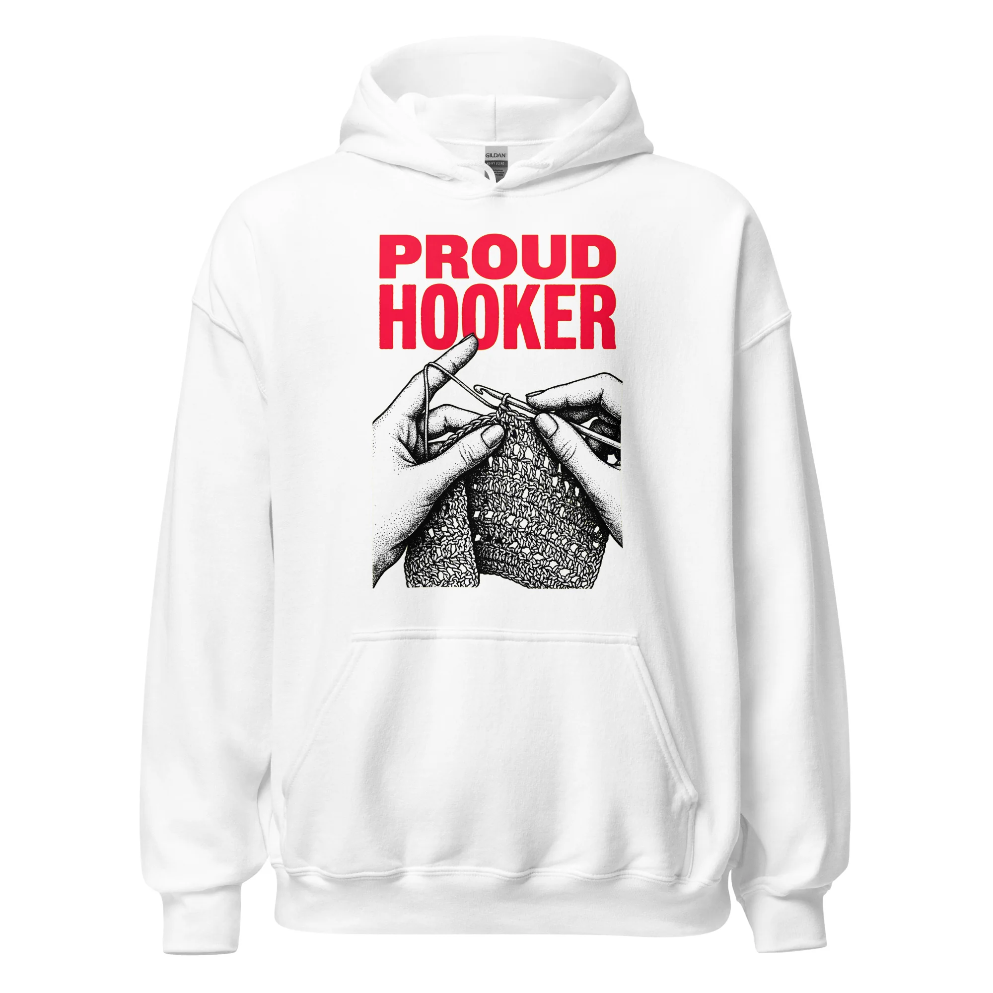 Proud Hooker Hoodie - Image 7