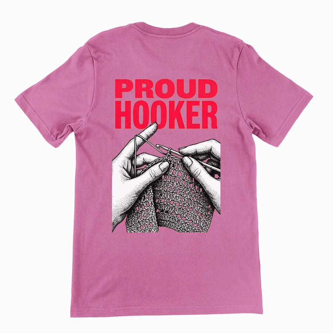 Proud Hooker T-Shirt (backprint) - Image 2