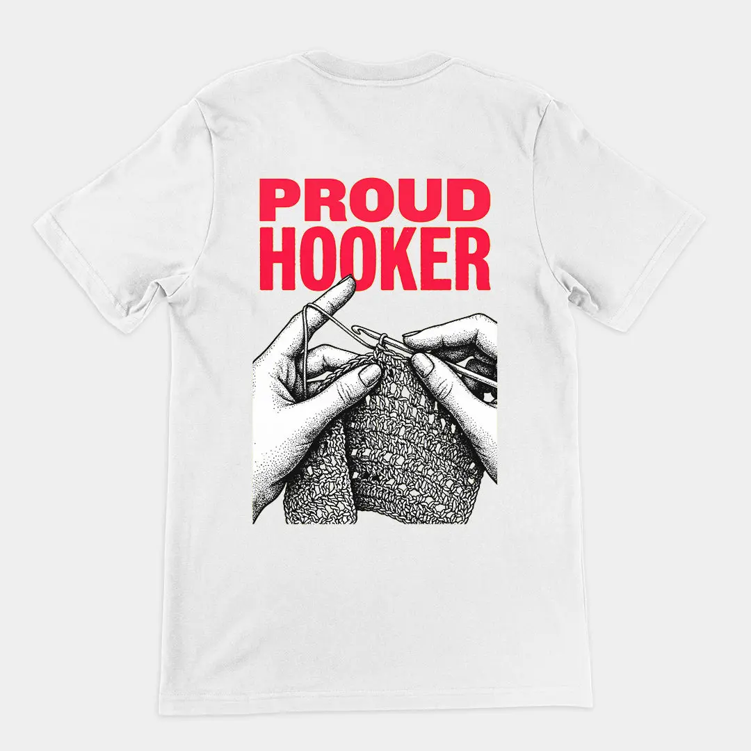 Proud Hooker T-Shirt (backprint) - Image 6