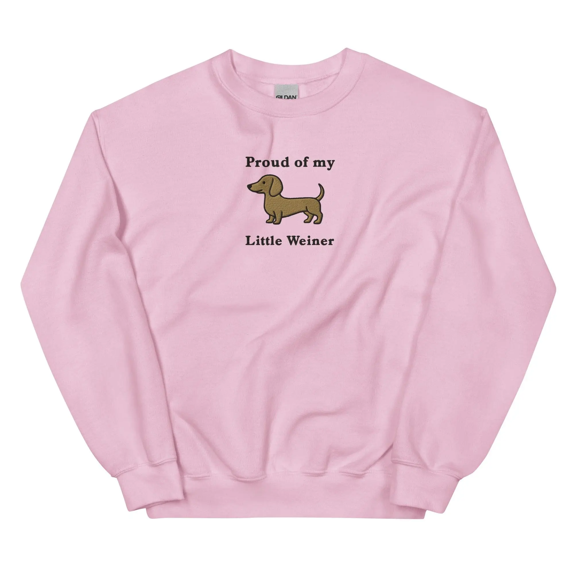 Proud of my little weiner (embroidered) sweatshirt - Image 9