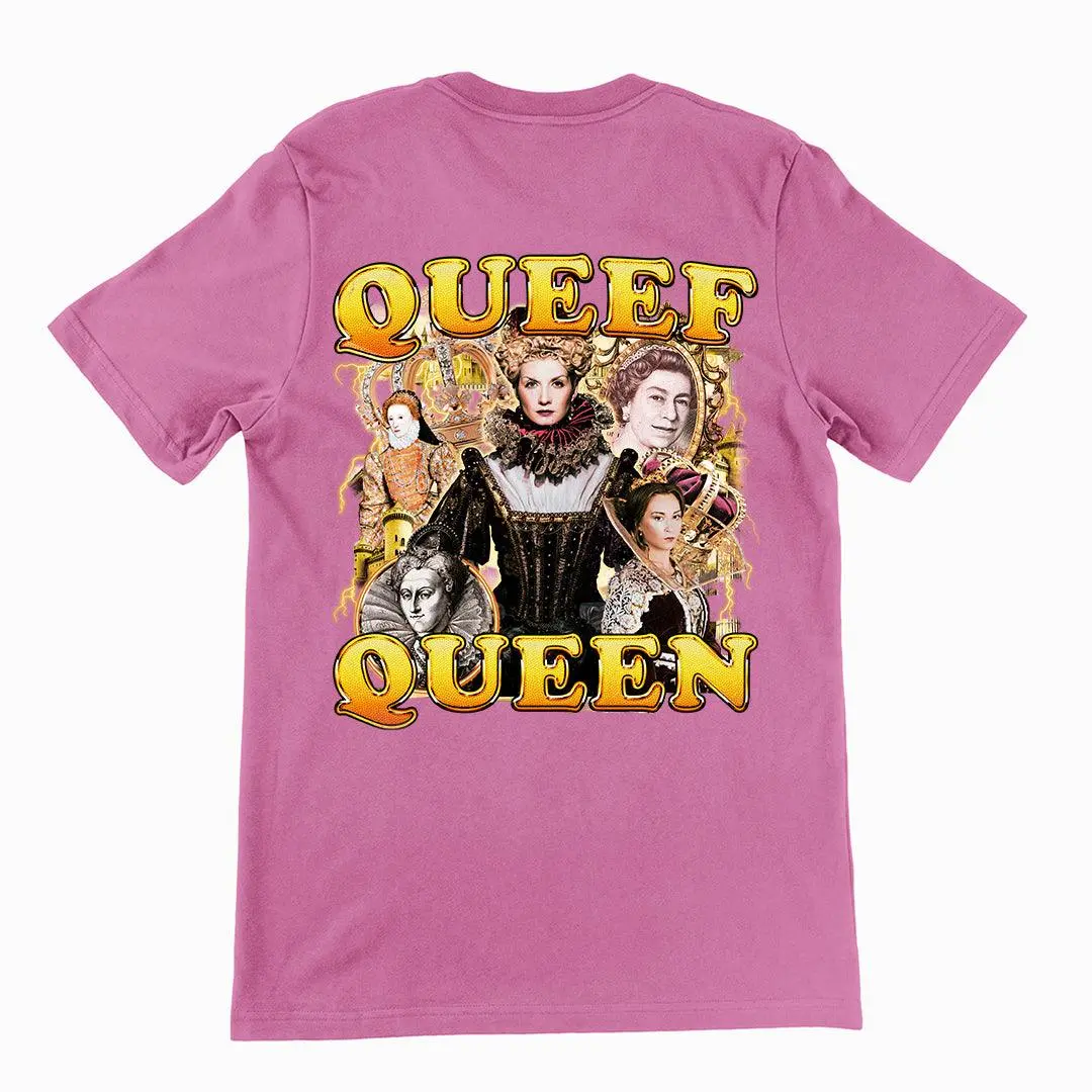 Queef Queen t-shirt (backprint) - Image 2