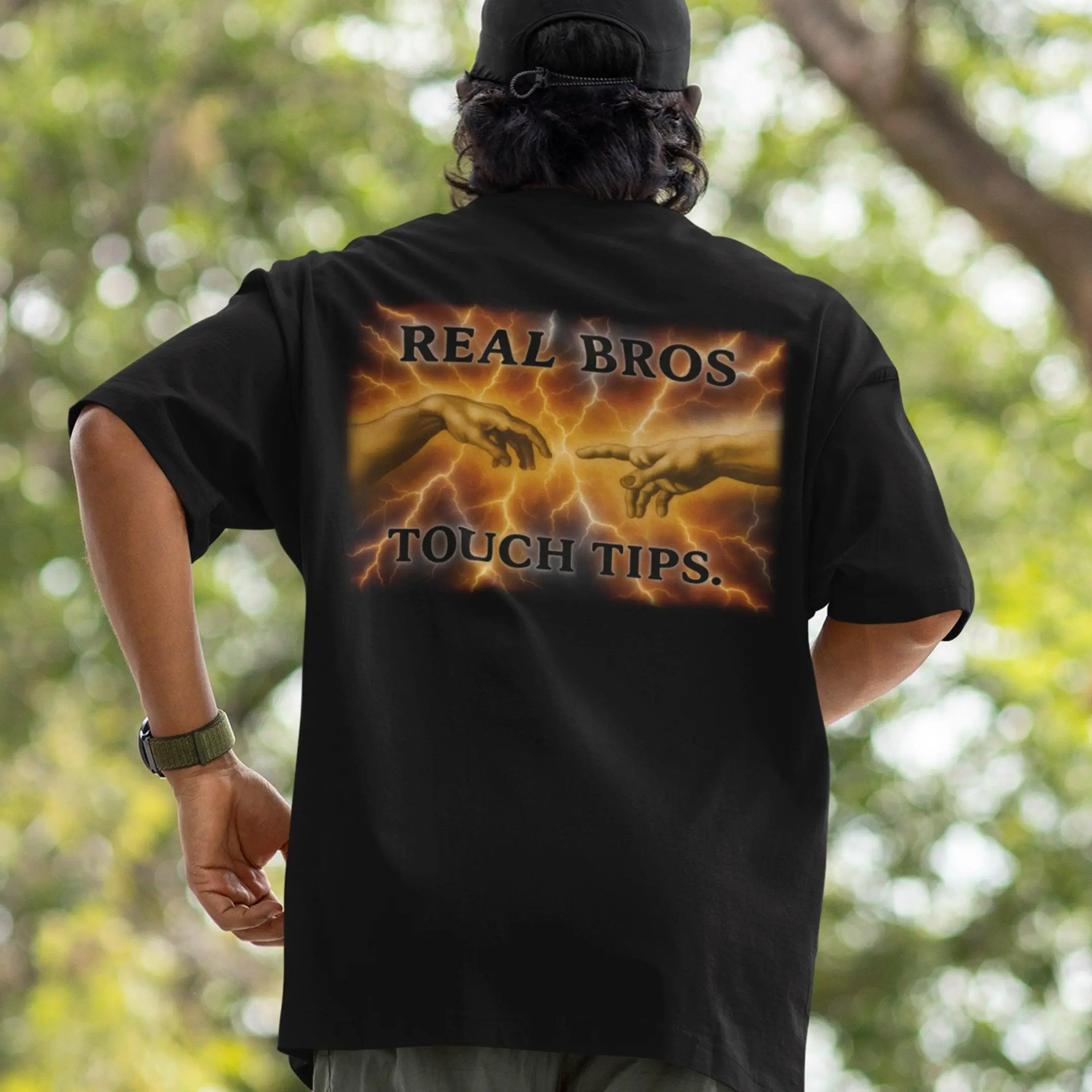 Real Bros Touch T-Shirt (backprint) - Image 7