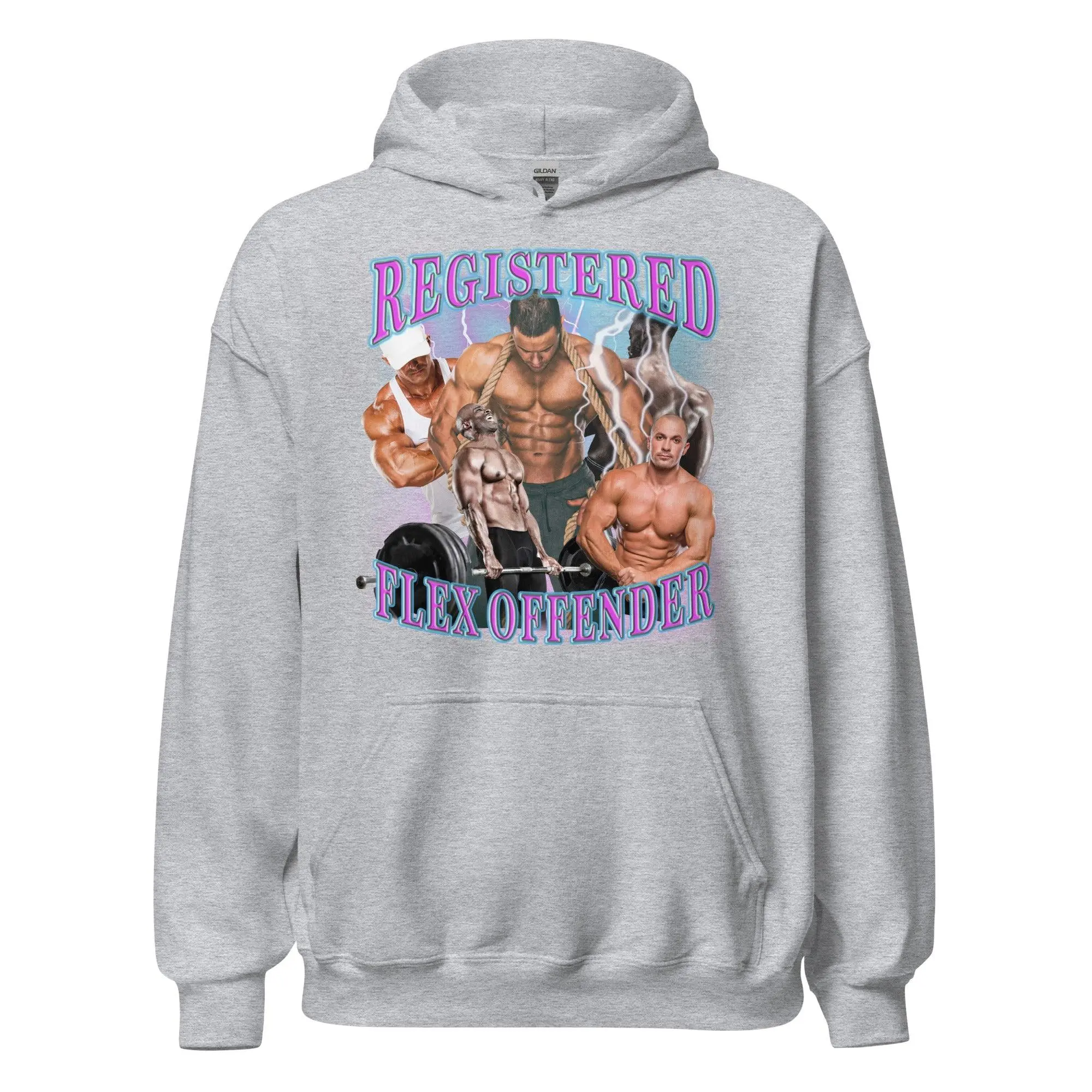 Registered Flex Offender Hoodie - Image 2