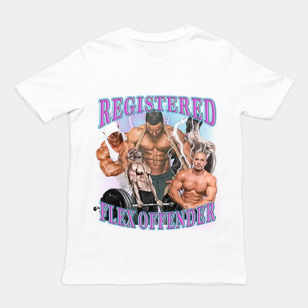 Registered Flex Offender Gym t-shirt - Image 6