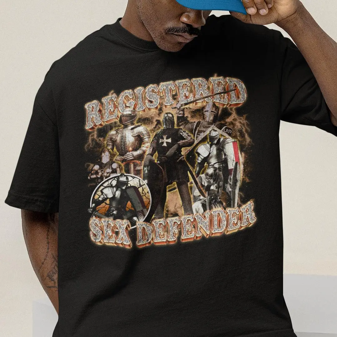 Registered Sex Defender t-shirt - Image 7